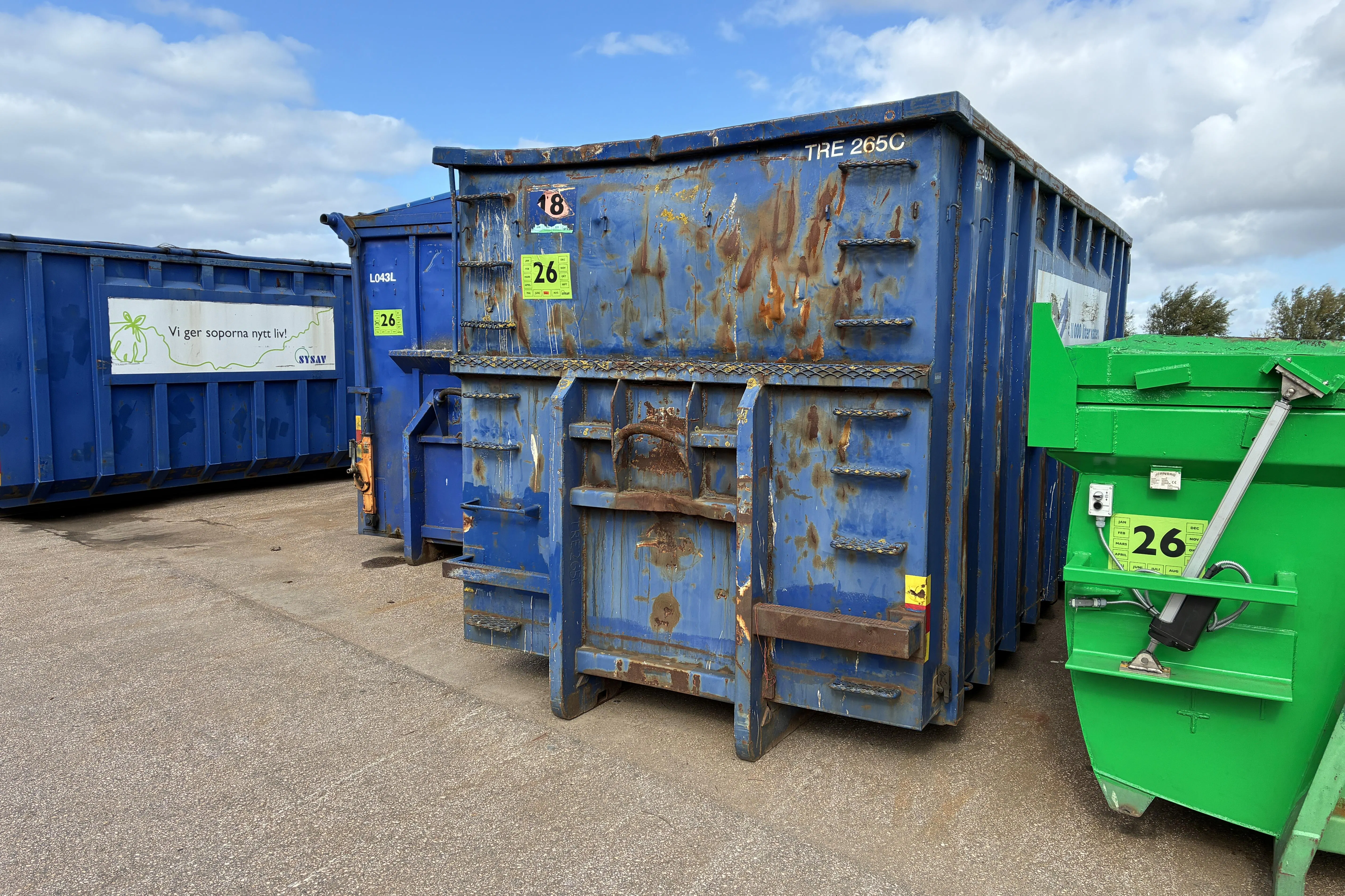 Presentation photo 1 of 7: Container Öppen 36m3 - 0 km