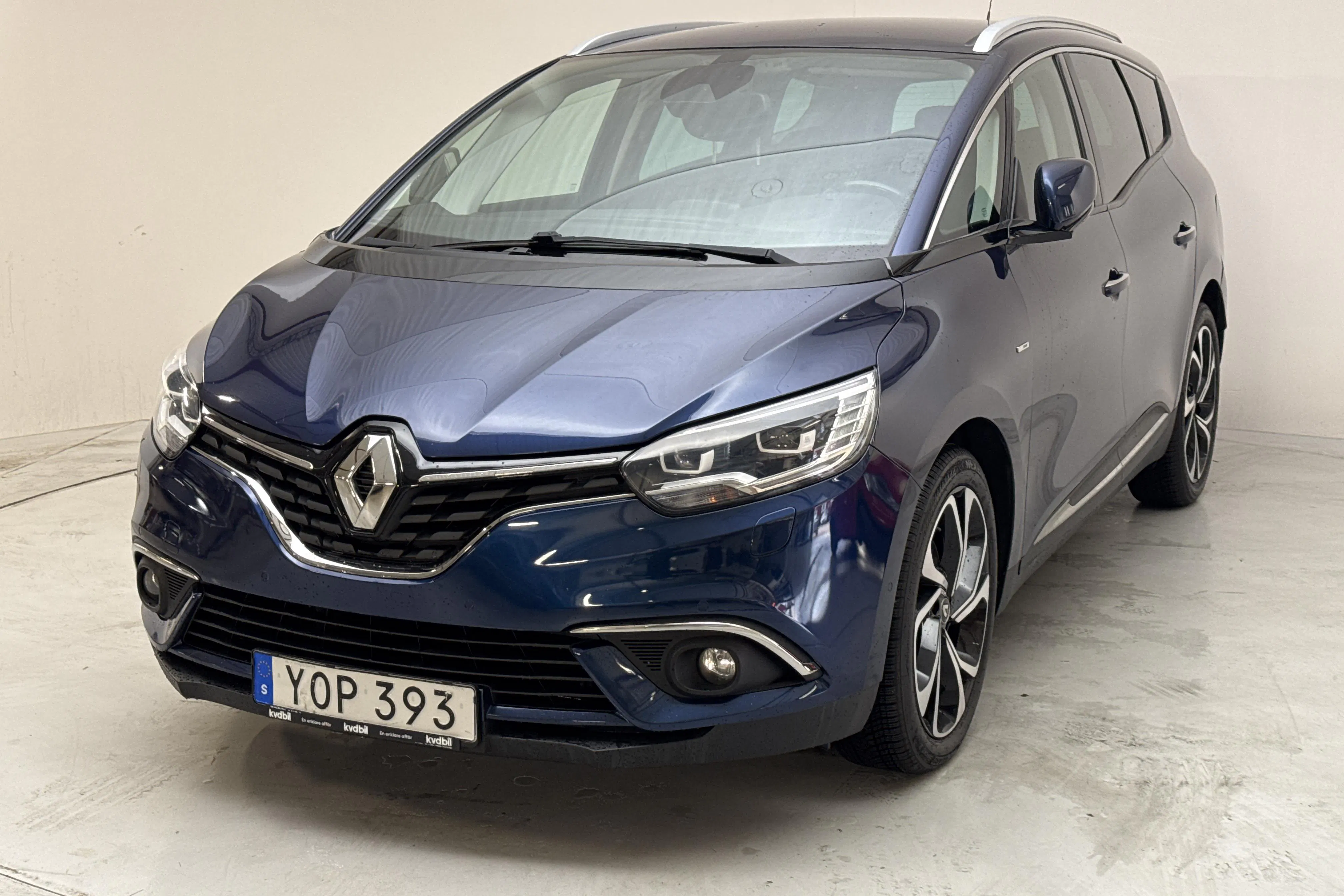 Presentationsfoto 1 av 13: Renault Grand Scénic 1.5 dCi (110hk) - 10 561 mil - Automat - blå - 2017