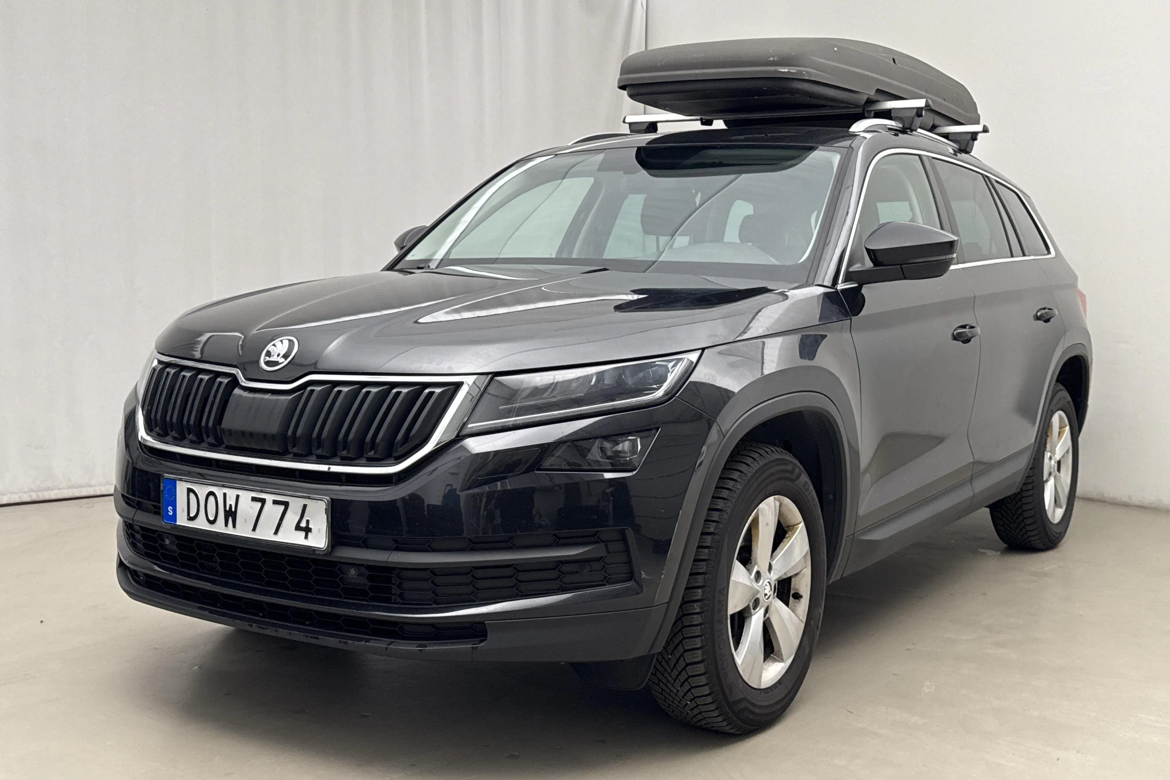 Presentationsfoto 1 av 22: Skoda Kodiaq 2.0 TDI 4X4 (190hk) - 16 209 mil - Automat - svart - 2019