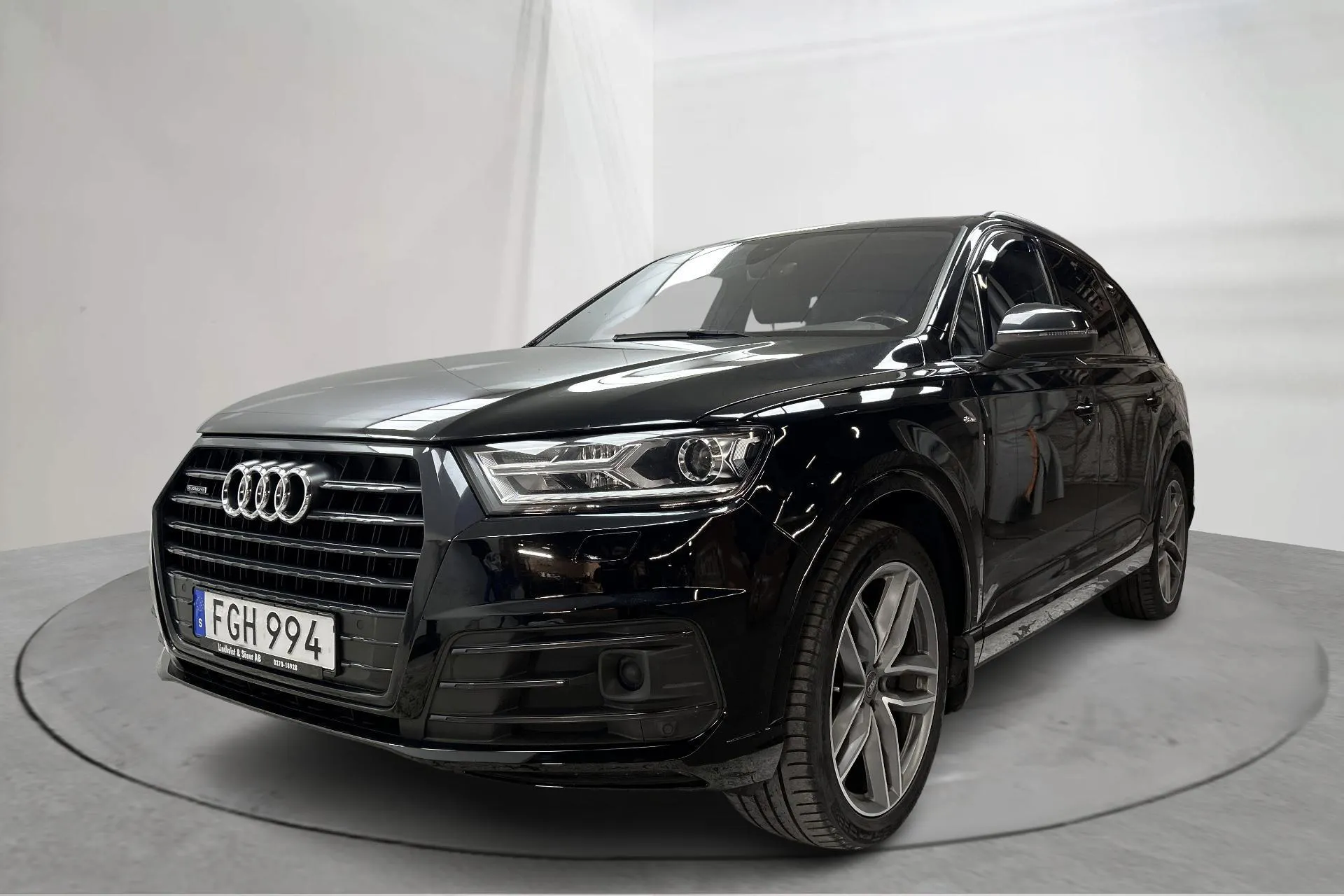 Presentation photo 1 of 15: Audi Q7 3.0 TDI quattro (272hk) - 169 170 km - Automatic - black - 2016