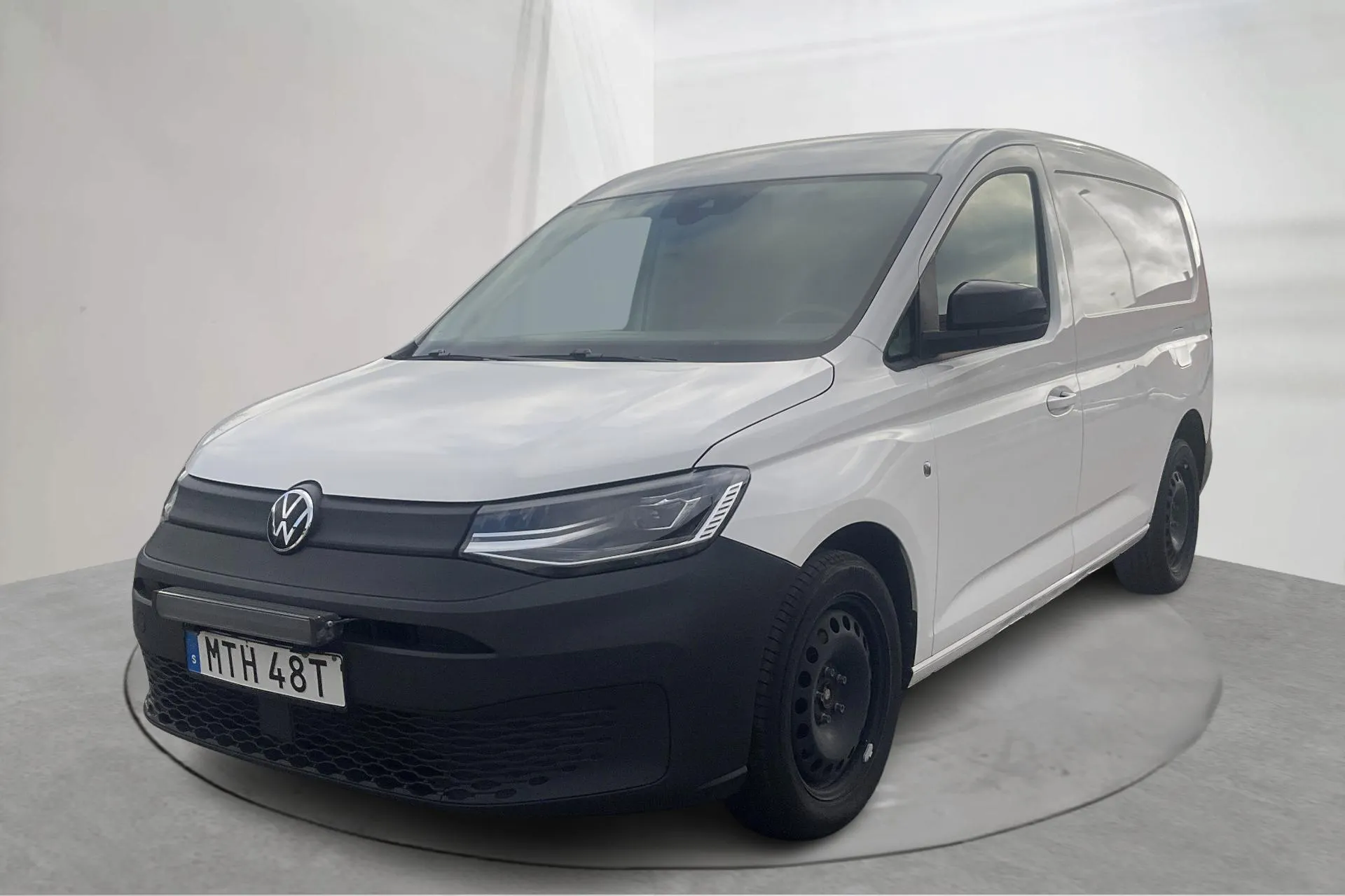 Presentation photo 1 of 15: VW Caddy Cargo 2.0 TDI Skåp 4MOTION (122hk) - 136 610 km - Manual - white - 2024