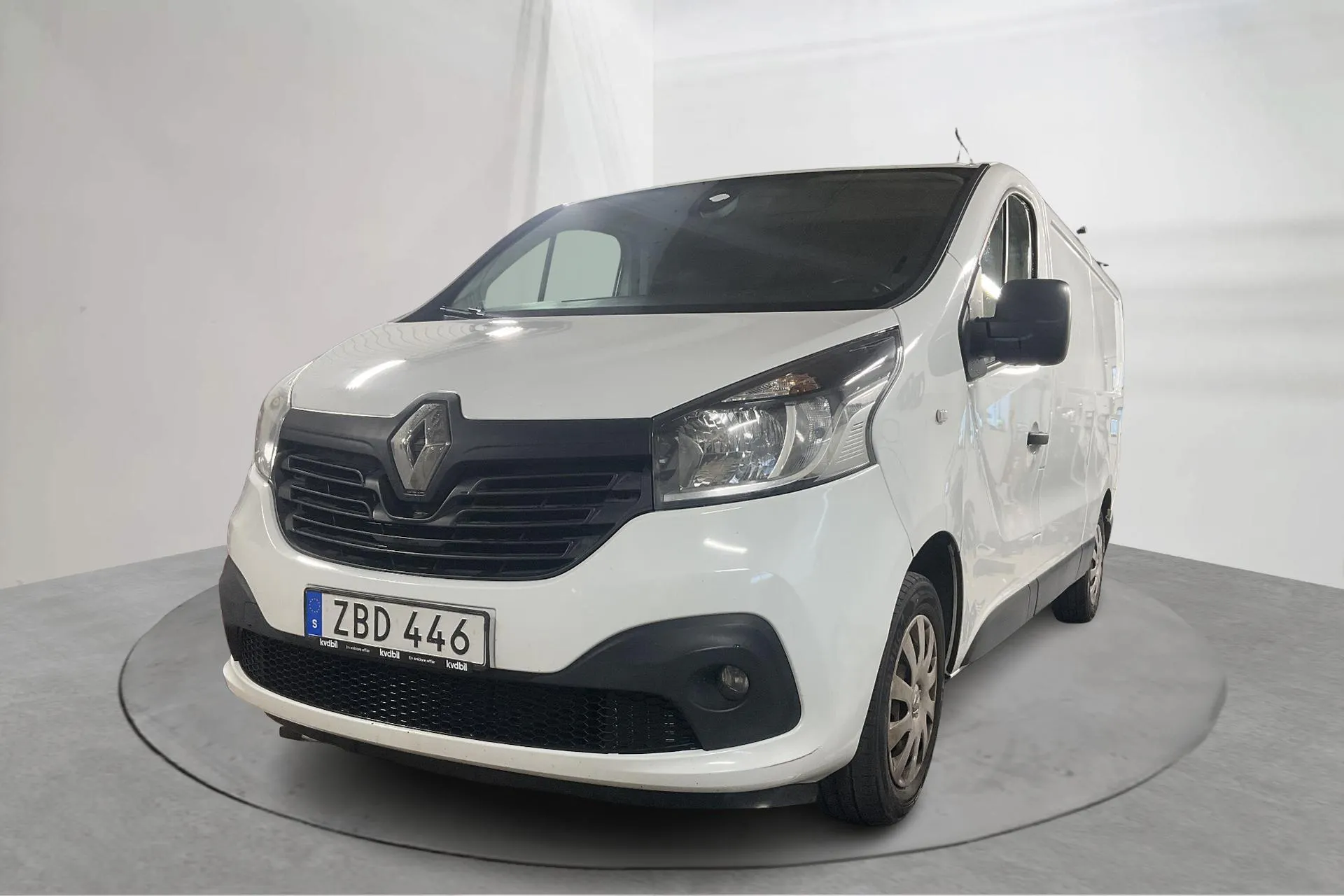 Presentationsfoto 1 av 13: Renault Trafic 1.6 dCi Skåp (125hk) - 17 292 mil - Manuell - vit - 2018