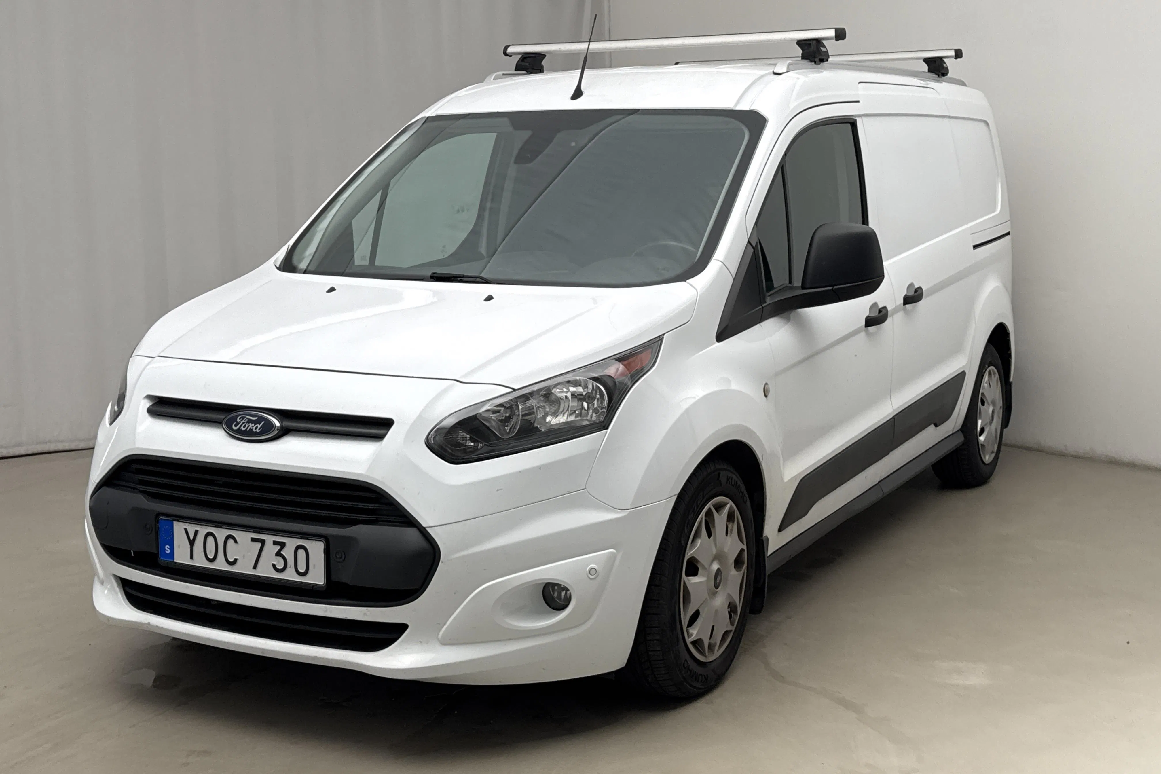 Presentation photo 1 of 17: Ford Transit Connect 1.5 TDCi (120hk) - 123 620 km - Automatic - white - 2017