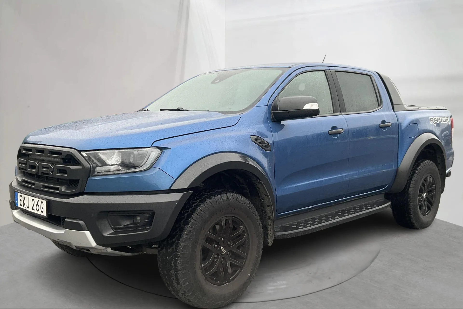 Presentationsfoto 1 av 20: Ford Ranger 2.0 TDCi 4WD (213hk) - 14 496 mil - Automat - blå - 2022