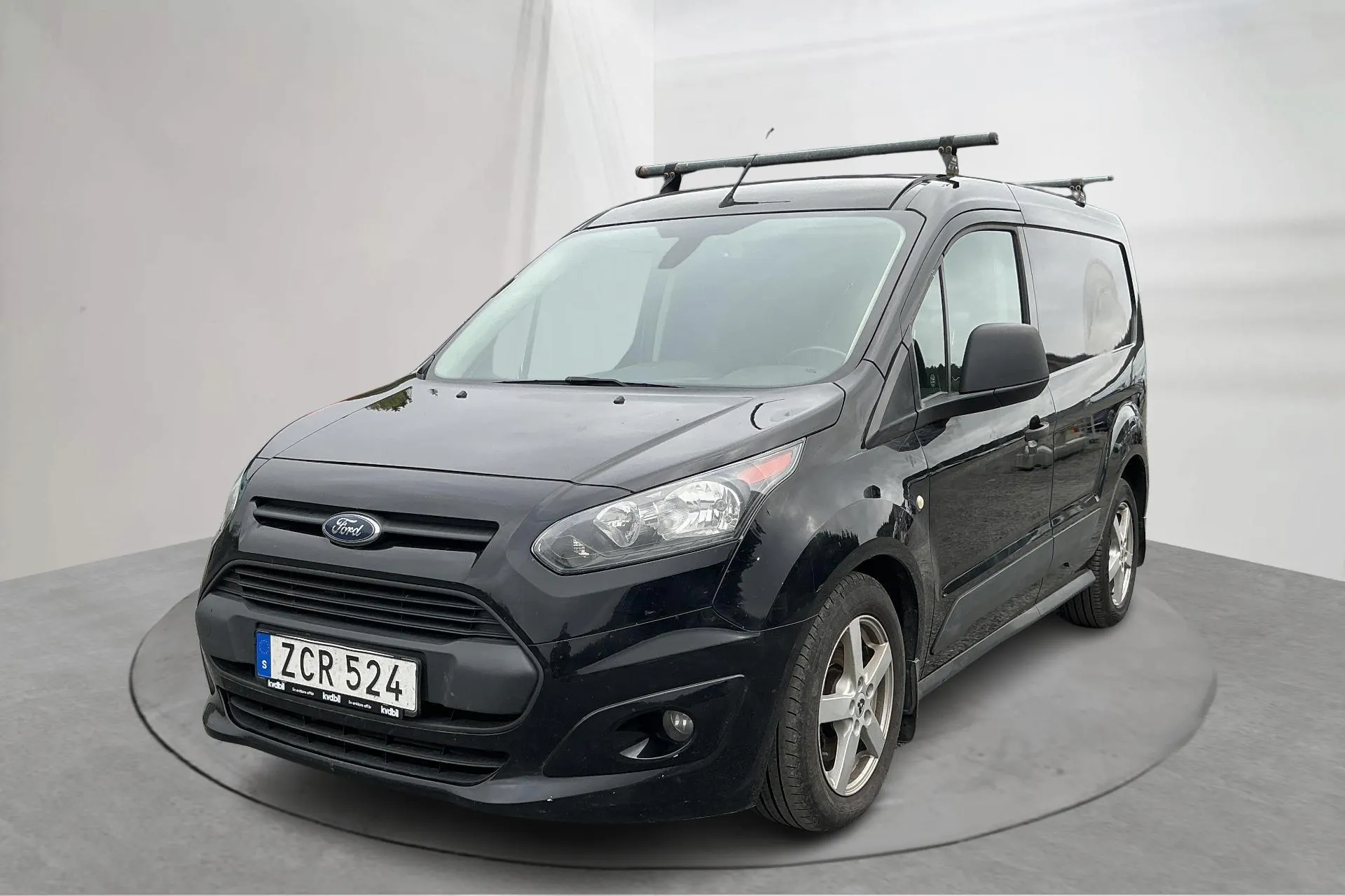 Presentationsfoto 1 av 17: Ford Transit Connect 1.5 TDCi (100hk) - 17 835 mil - Automat - svart - 2018