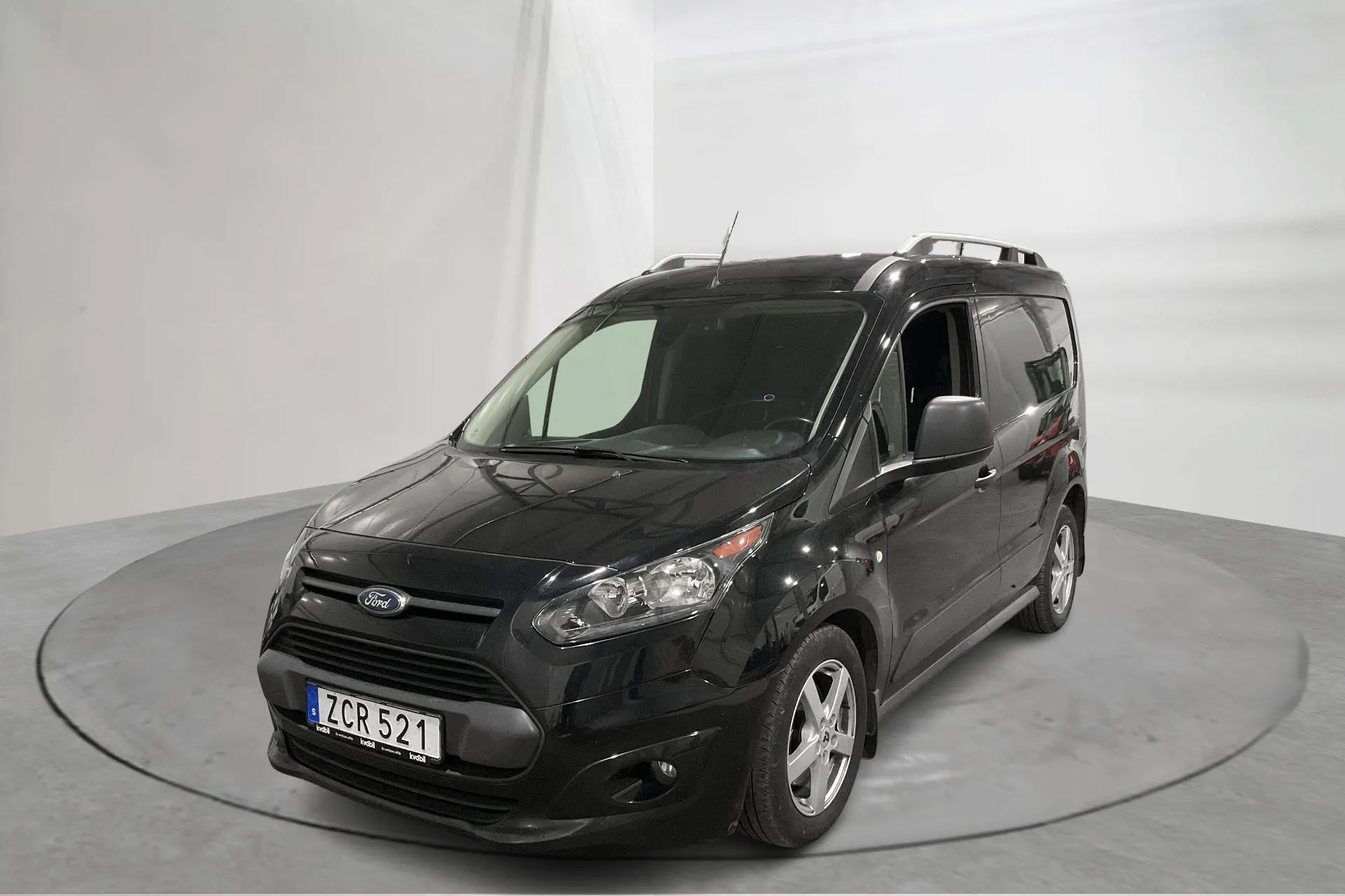 Presentation photo 1 of 13: Ford Transit Connect 1.5 TDCi (100hk) - 148 920 km - Automatic - black - 2018