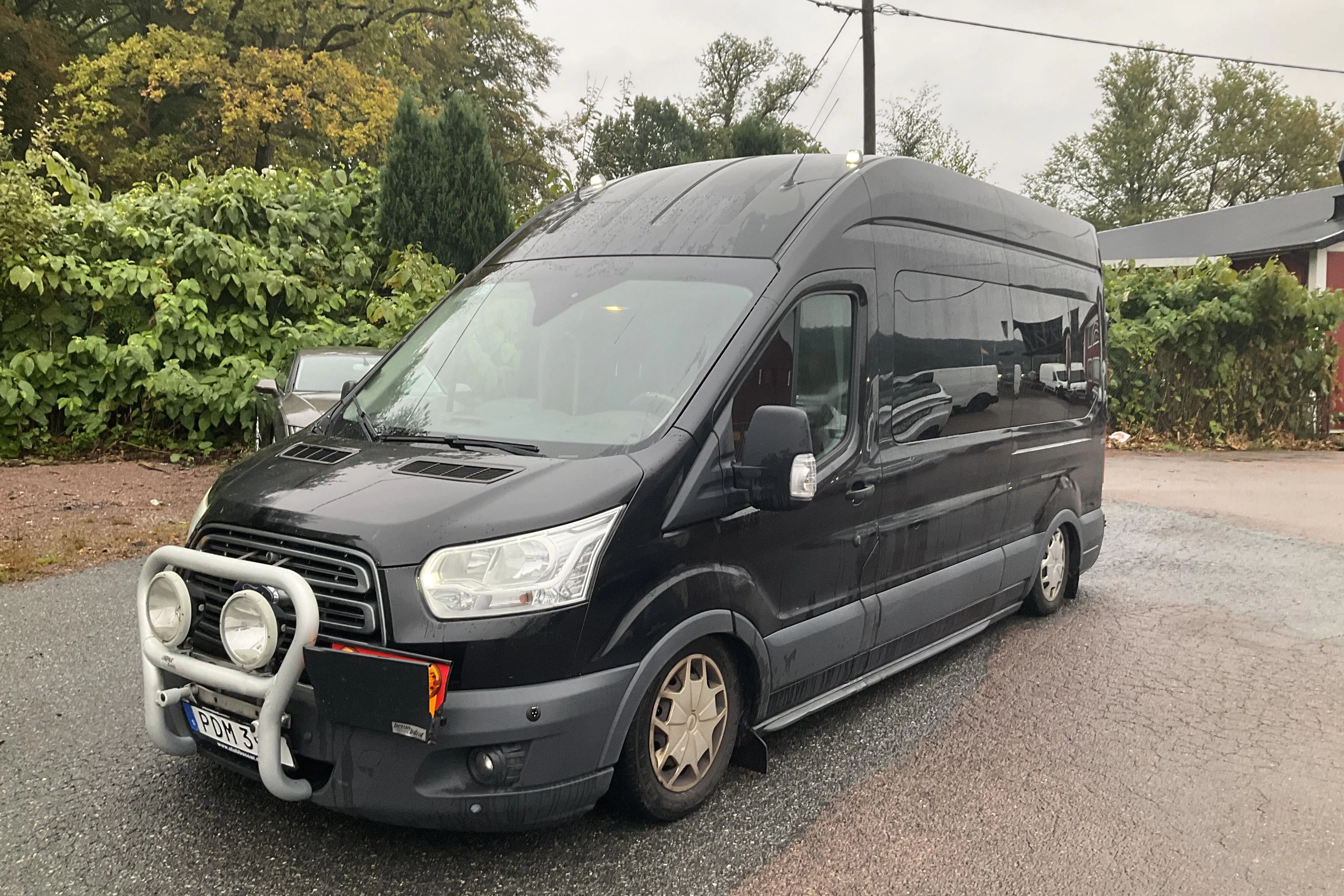 Presentation photo 1 of 13: Ford Transit 310 2.0 TDCi 2WD Skåp (130hk) - 496 530 km - Automatic - black - 2018