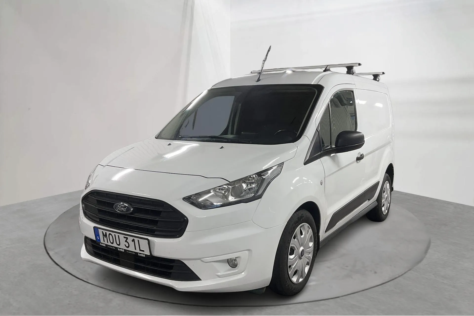 Presentationsfoto 1 av 18: Ford Transit Connect 1.5 EcoBlue (100hk) - 5 906 mil - Manuell - vit - 2022