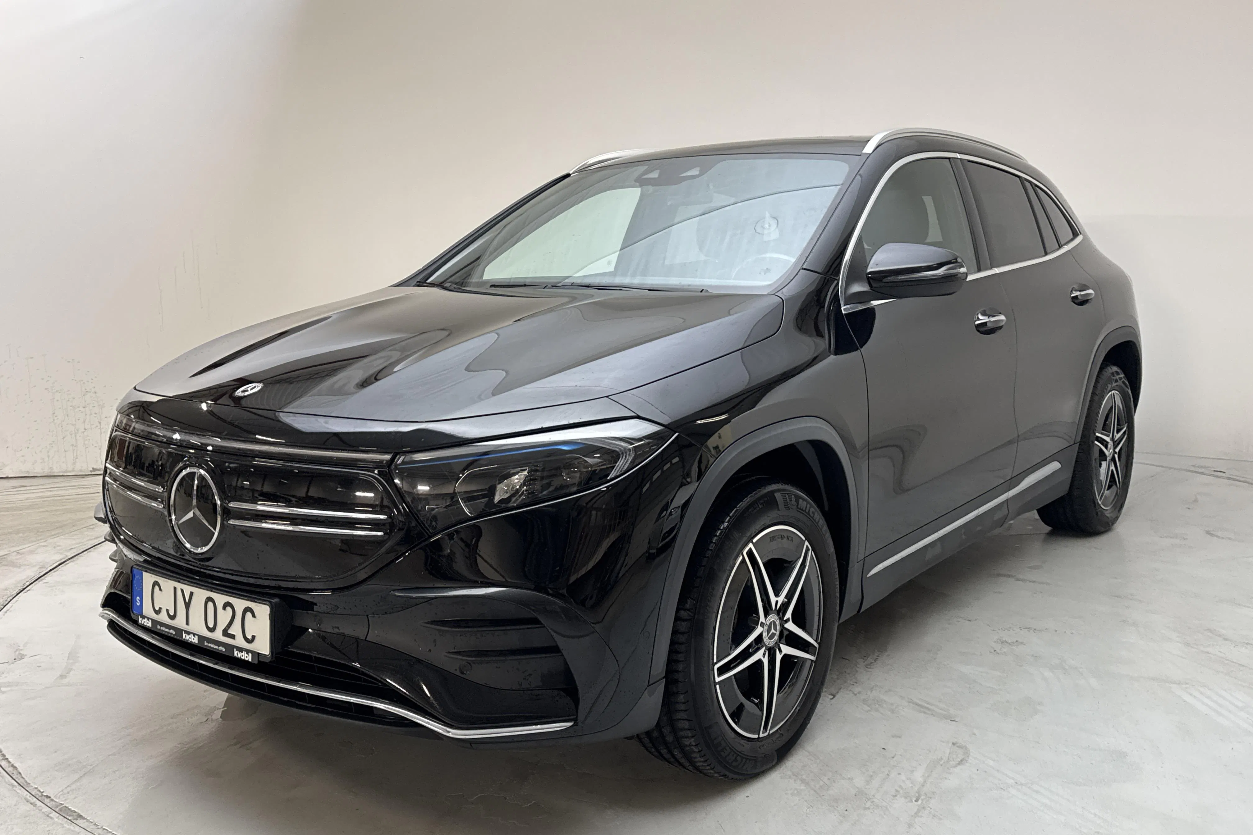 Presentationsfoto 1 av 17: Mercedes EQA 250 H243 (190hk) - 10 705 mil - Automat - svart - 2023