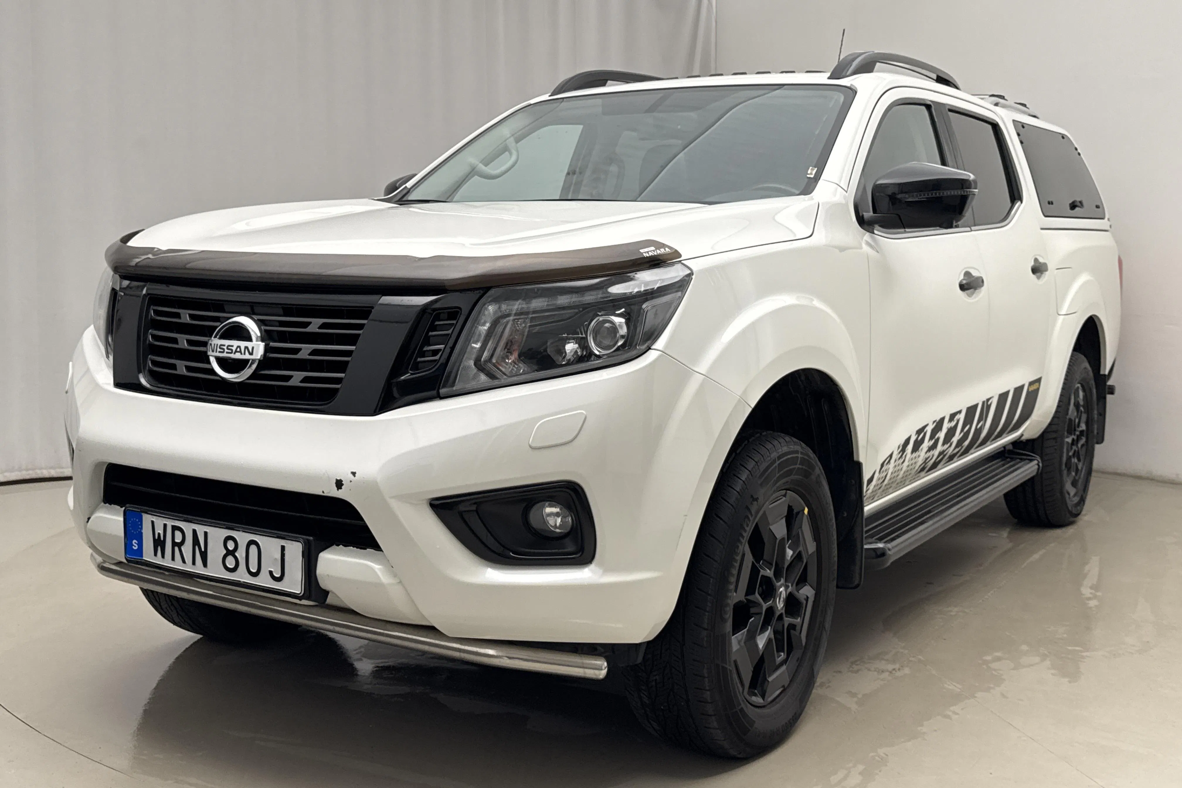 Presentation photo 1 of 23: Nissan Navara 2.3 dCi 4x4 (190hk) - 124 390 km - Automatic - white - 2020