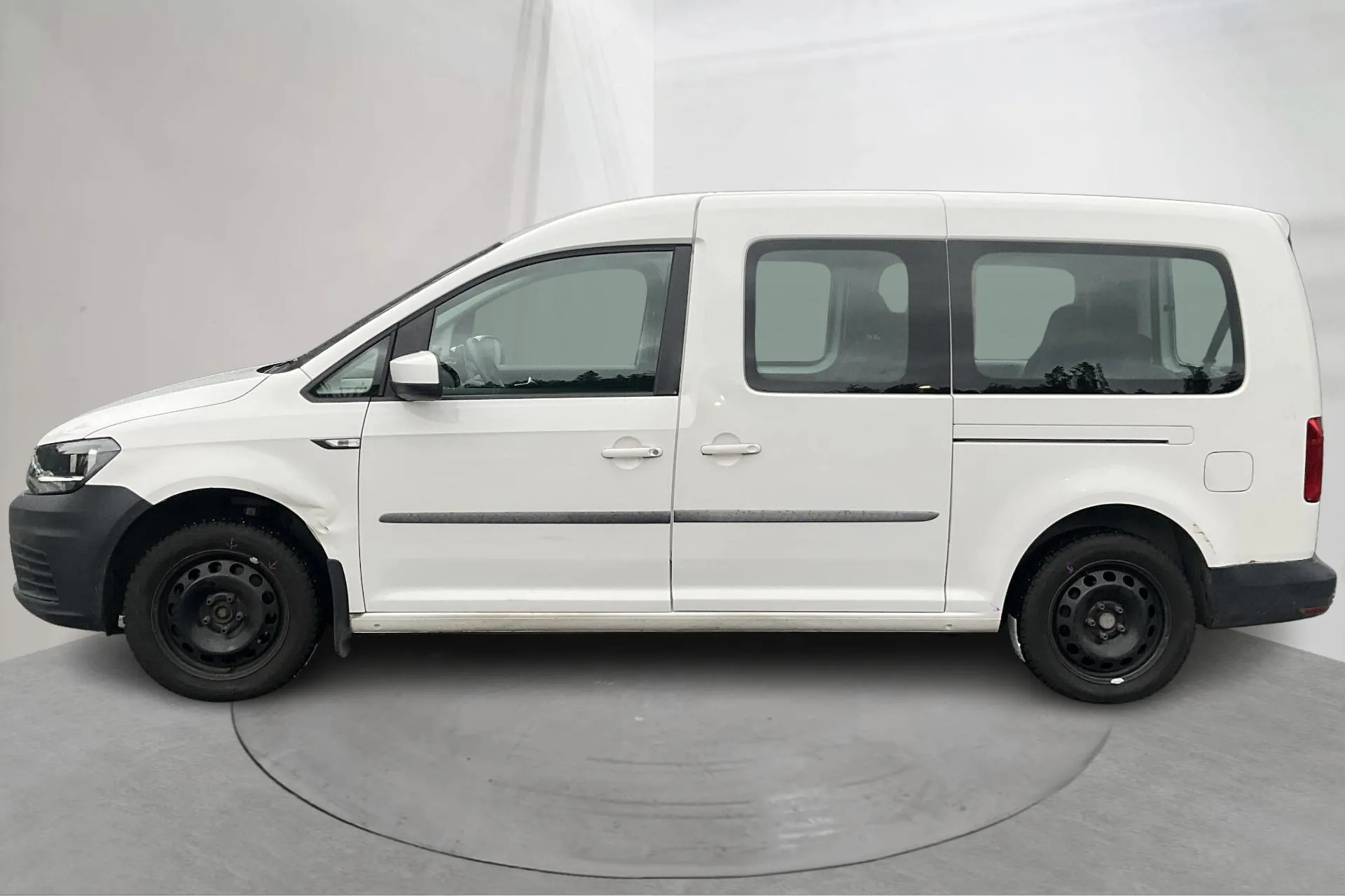 Presentationsfoto 2 av 13: VW Caddy Maxi Life 1.4 TGI (110hk) - 13 960 mil - Manuell - vit - 2018