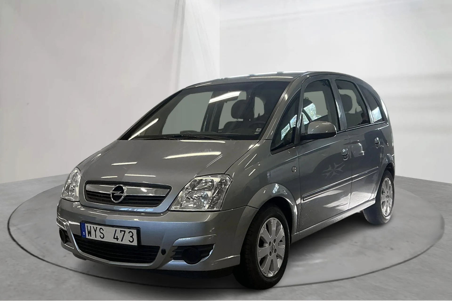 Presentationsfoto 1 av 12: Opel Meriva 1.8 (125hk) - 2 353 mil - Automat - grå - 2007