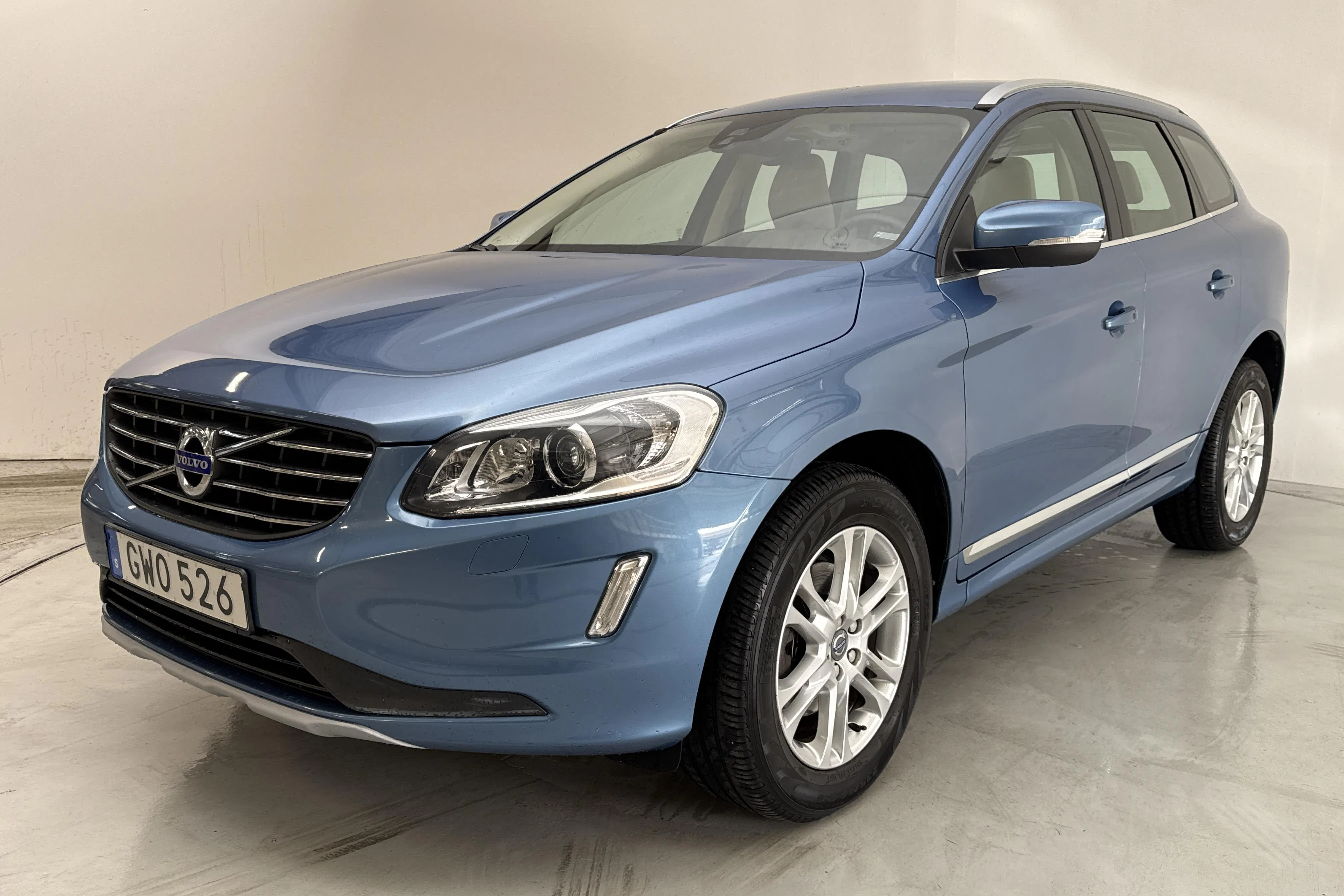 Presentation photo 1 of 12: Volvo XC60 D4 AWD (190hk) - 91 960 km - Automatic - blue - 2016