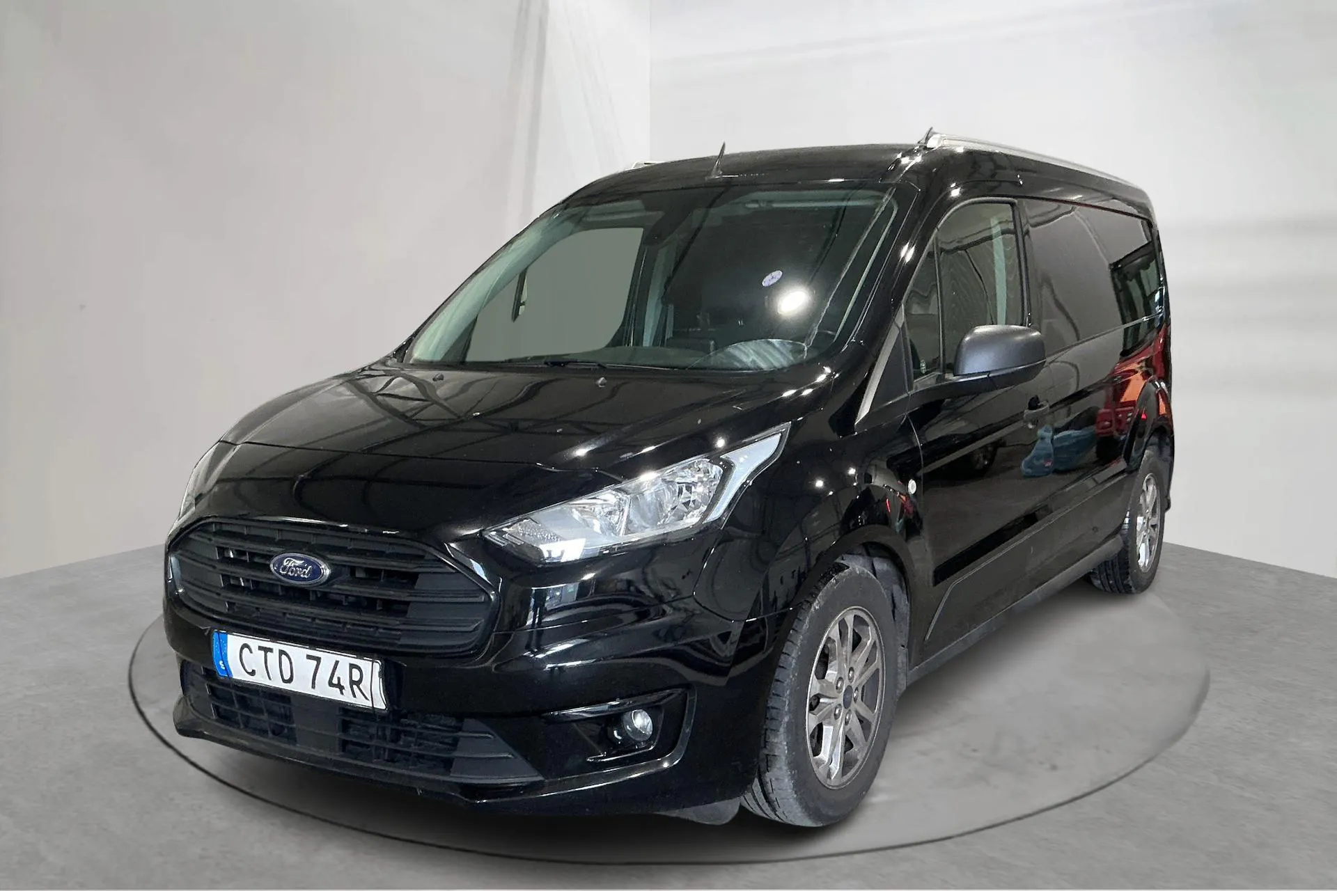 Presentation photo 1 of 20: Ford Transit Connect 1.5 EcoBlue (100hk) - 100 220 km - Automatic - black - 2022