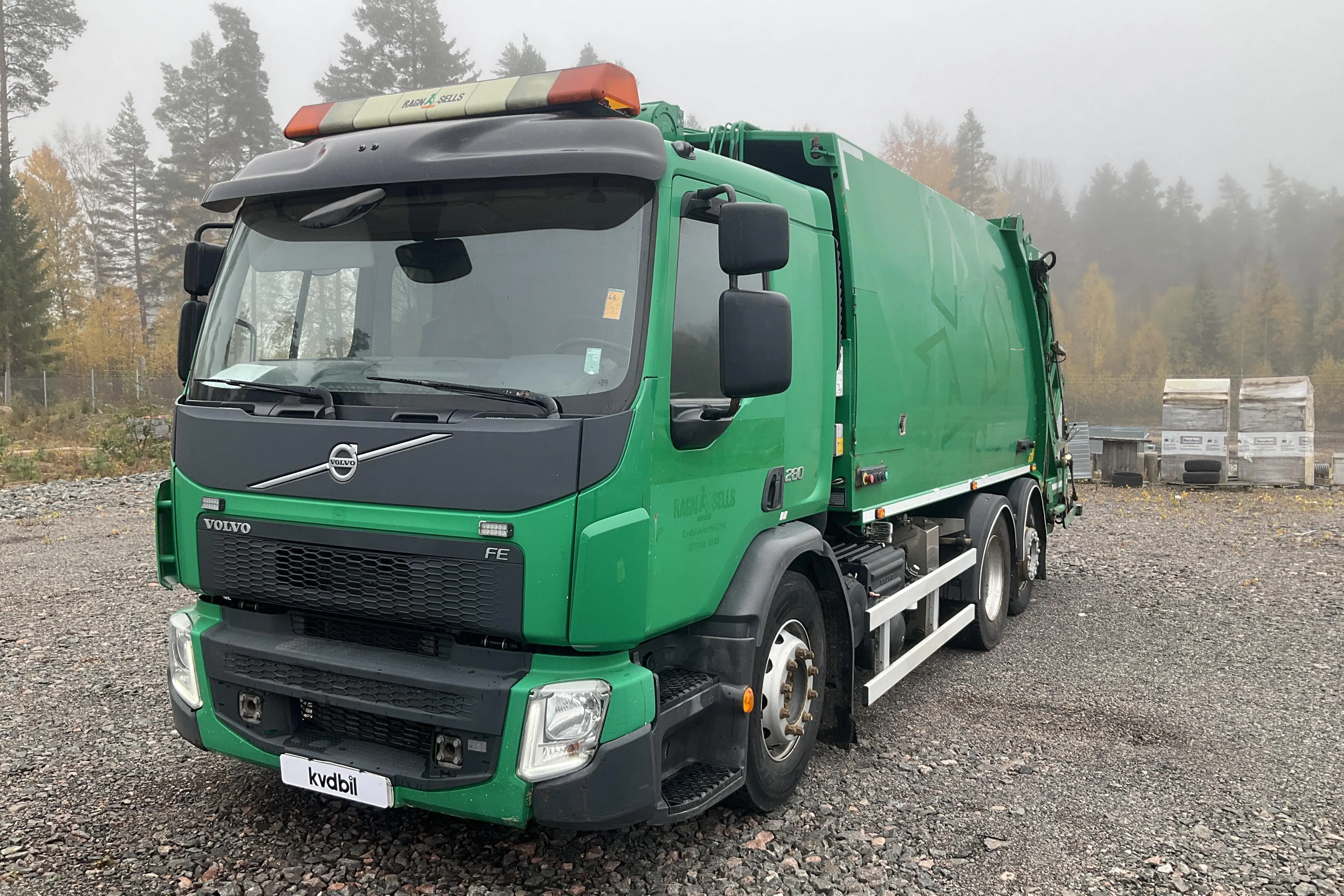Presentationsfoto 1 av 20: Volvo FE280 - 356 987 km - Automat - grön - 2014