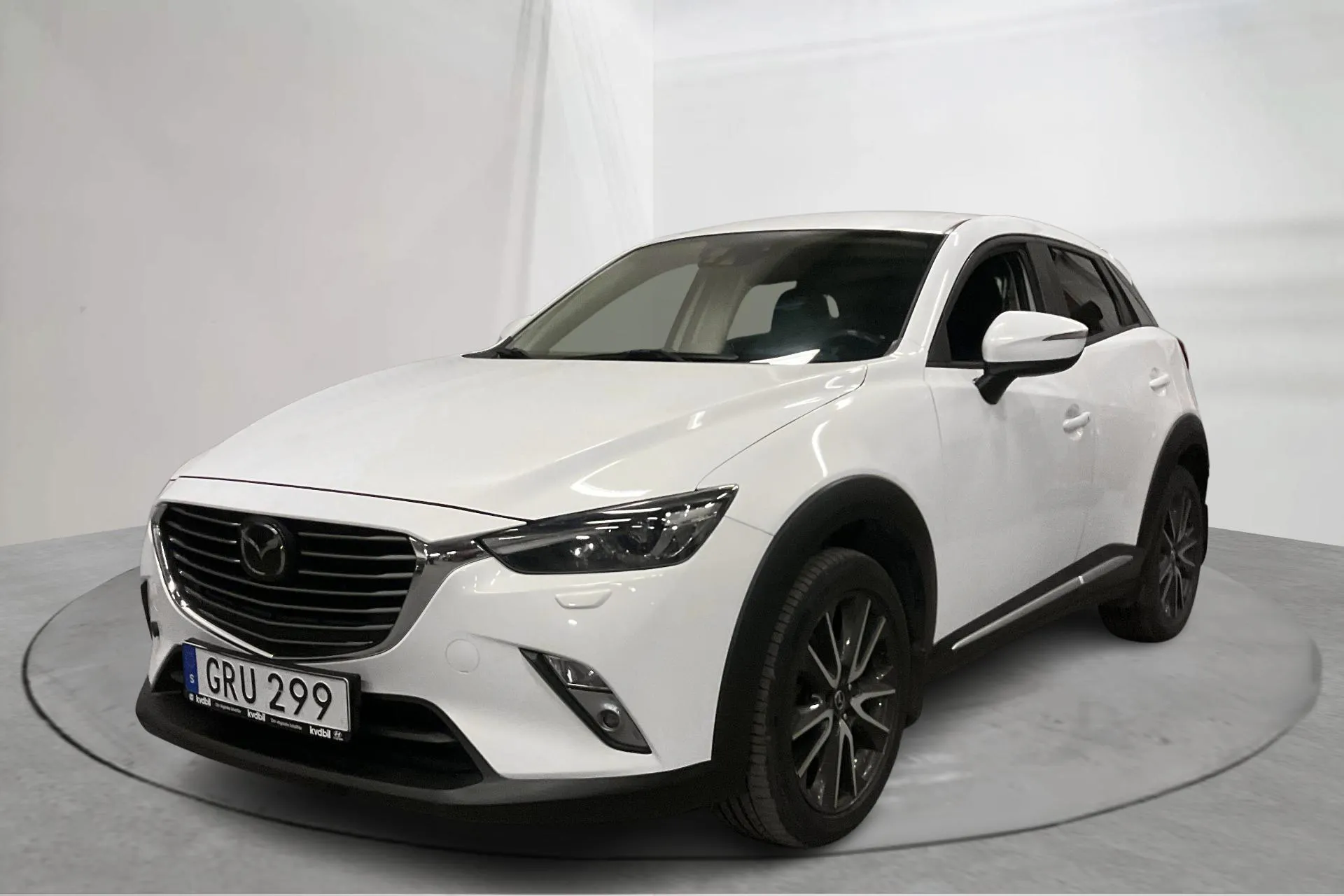 Presentation photo 1 of 15: Mazda CX-3 1.5 DE AWD (105hk) - 193 440 km - Automatic - white - 2016