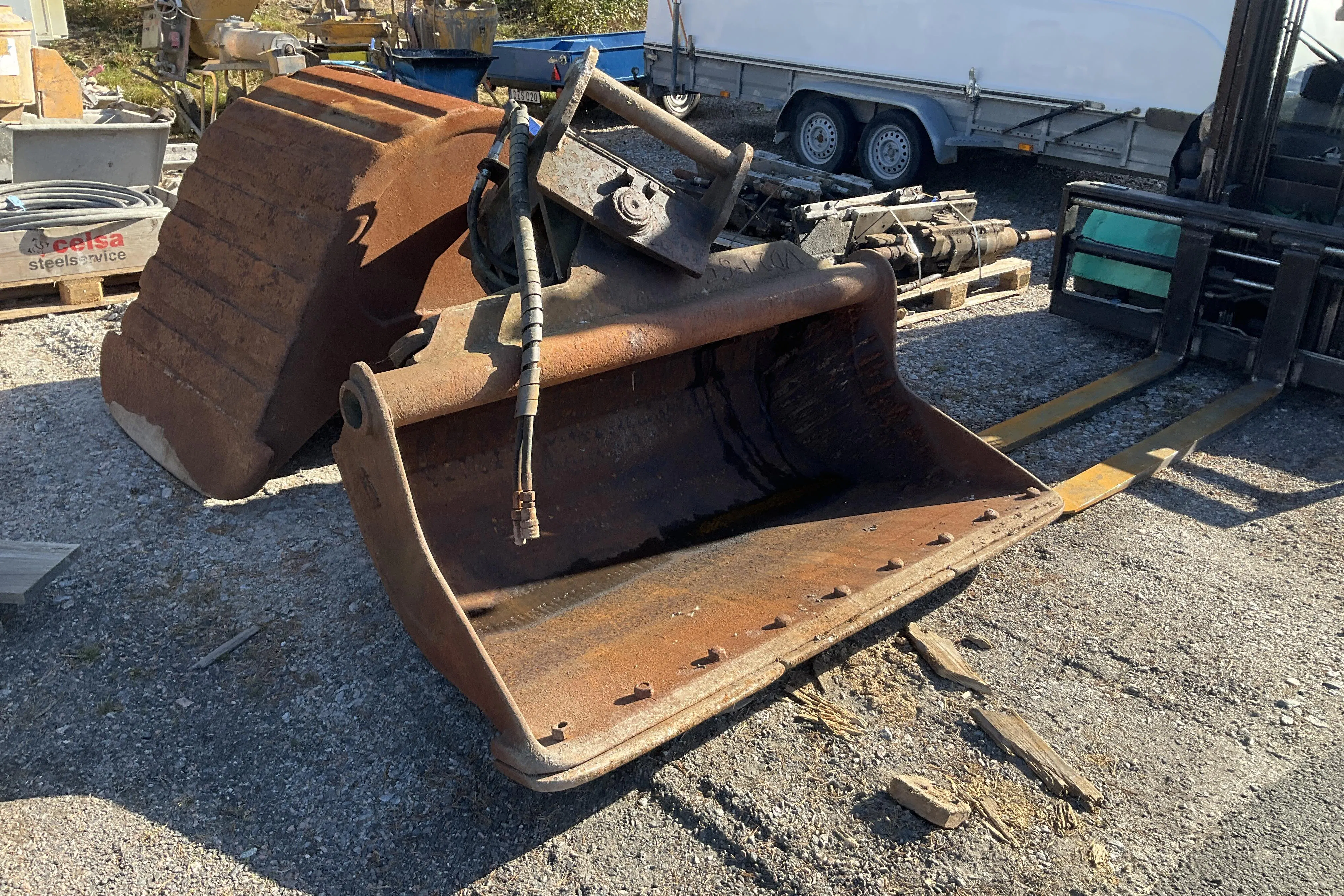 Presentationsfoto 2 av 11: Götene Hydraulisk planerskopa - 0 km - 2013