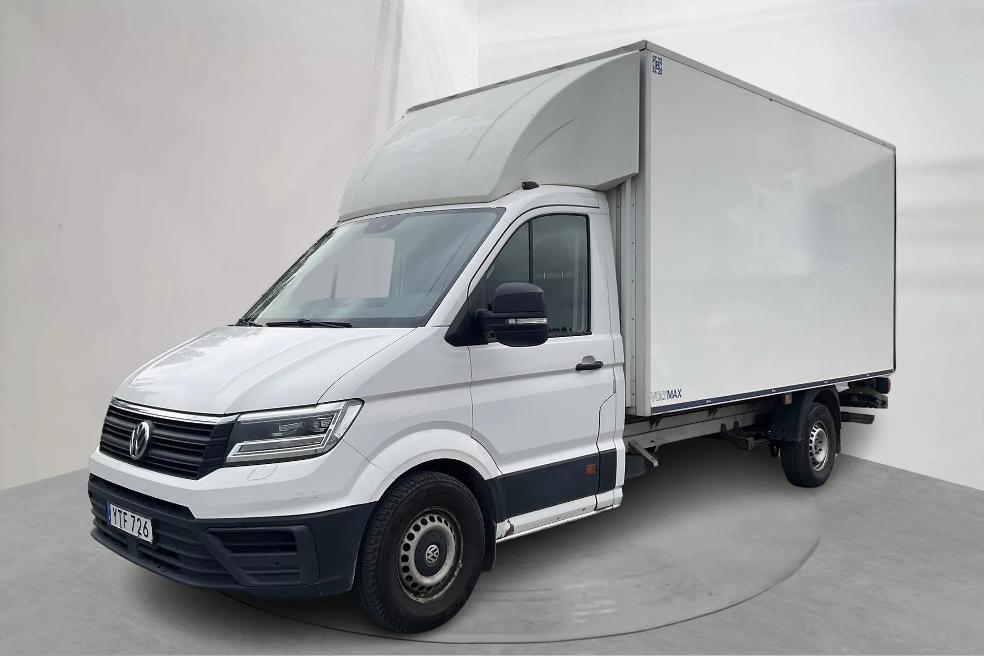 Presentationsfoto 1 av 19: VW Crafter 35 2.0 TDI Volymskåp (177hk) - 27 835 mil - Automat - vit - 2018