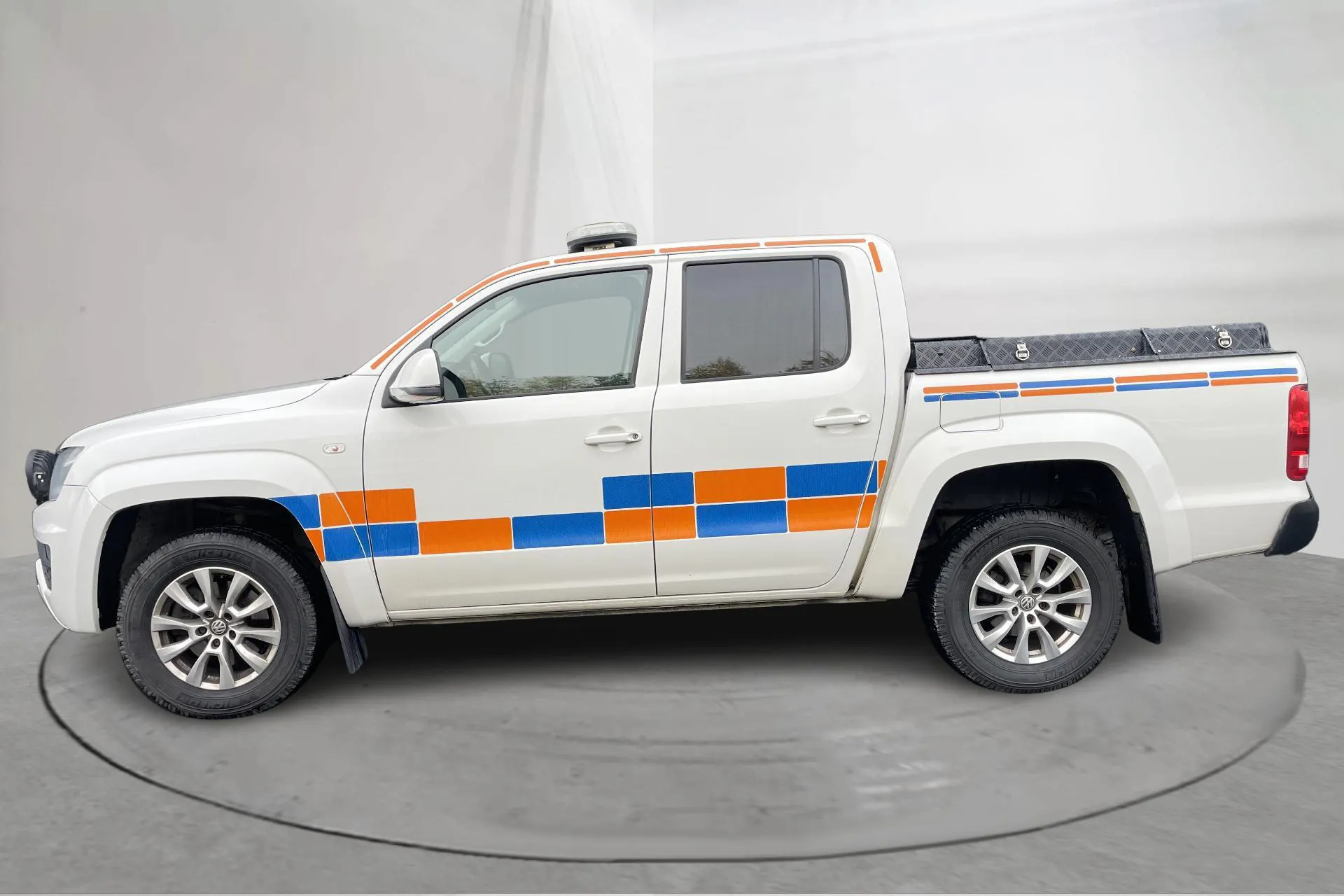 Presentationsfoto 2 av 16: VW Amarok 3.0 TDI 4motion (204hk) - 36 915 mil - Automat - vit - 2019