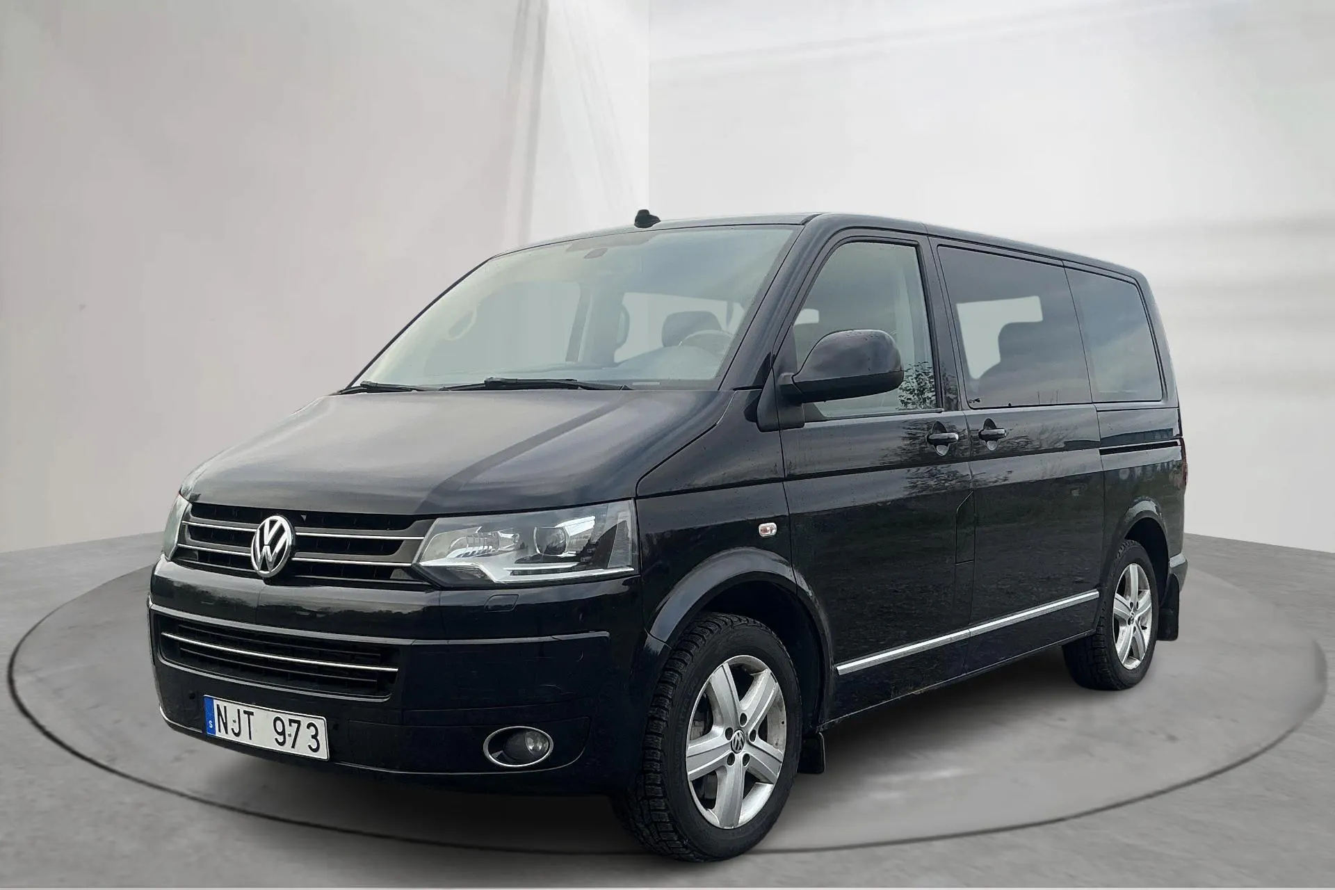 Presentation photo 1 of 19: VW Multivan T5 2.0 TDI 4MOTION (180hk) - 286 410 km - Automatic - black - 2014