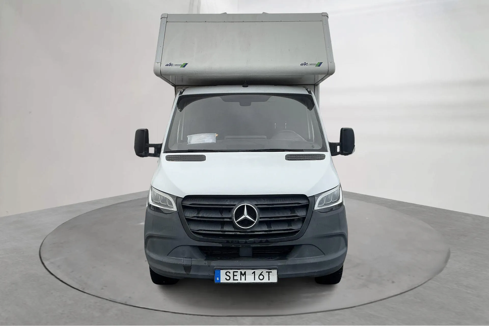 Presentation photo 2 of 15: Mercedes Sprinter 316 CDI Volymskåp RWD (163hk) - 85 590 km - Automatic - white - 2021