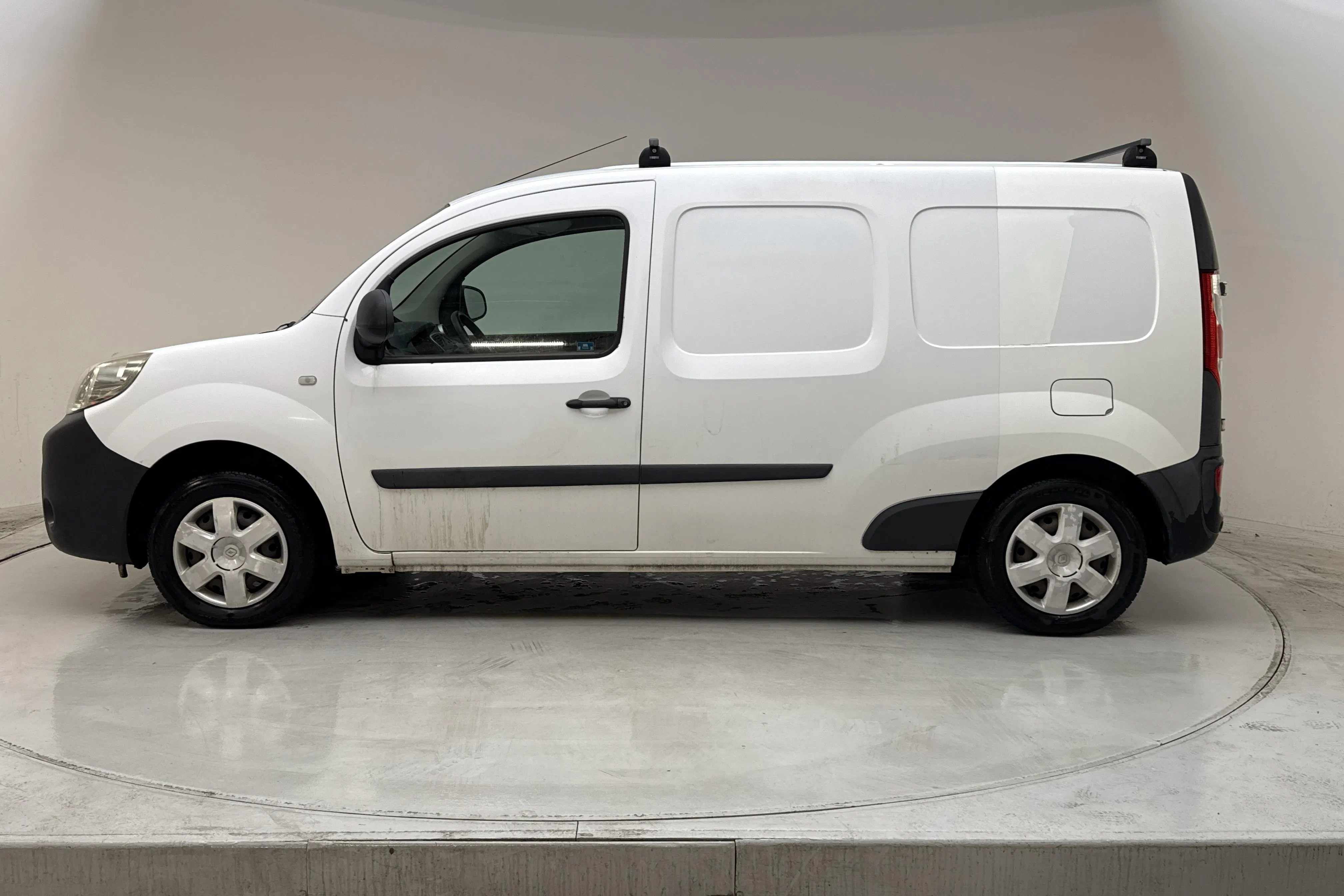 Presentation photo 2 of 11: Renault Kangoo 1.5 dCi Maxi Skåp (110hk) - 141 430 km - Manual - white - 2014