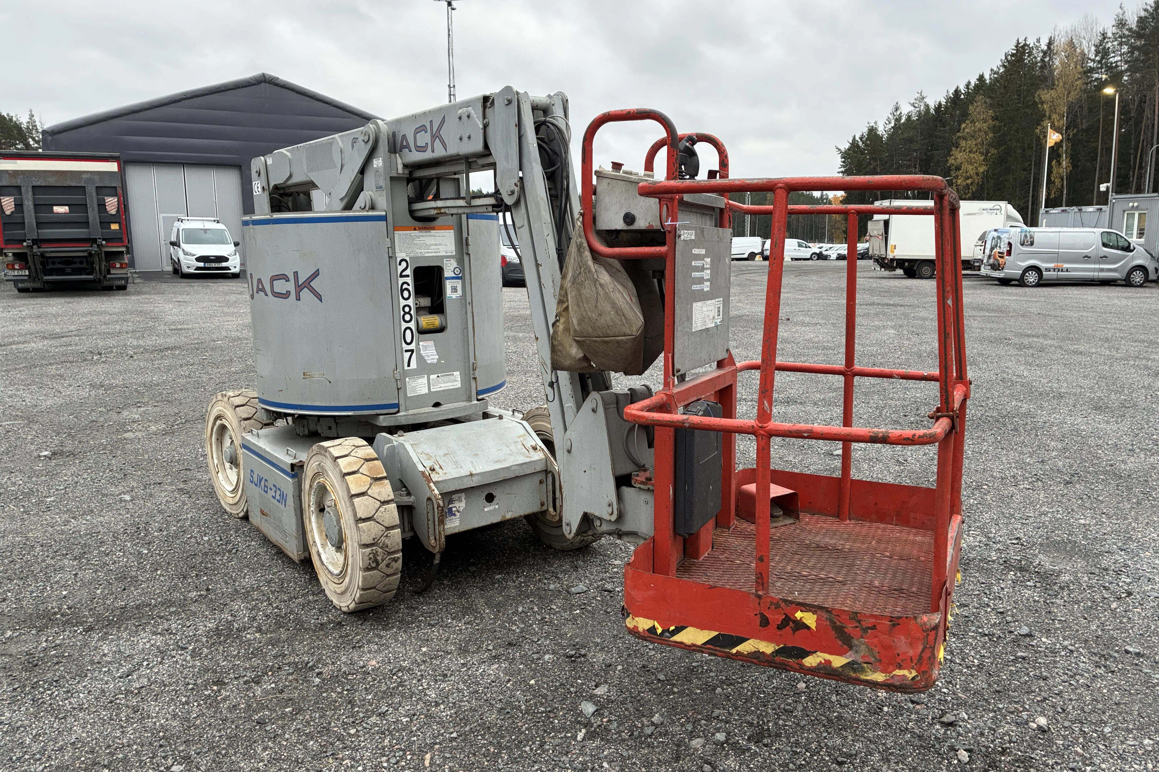 Presentation photo 1 of 62: SkyJack SJKB-33N Bomlift - 0 km - 1998