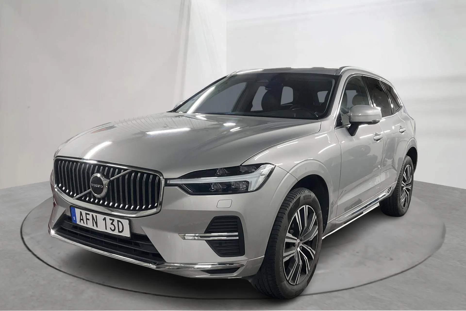 Presentation photo 1 of 19: Volvo XC60 B4 AWD Mildhybrid, Diesel (197hk) - 113 970 km - Automatic - silver - 2022