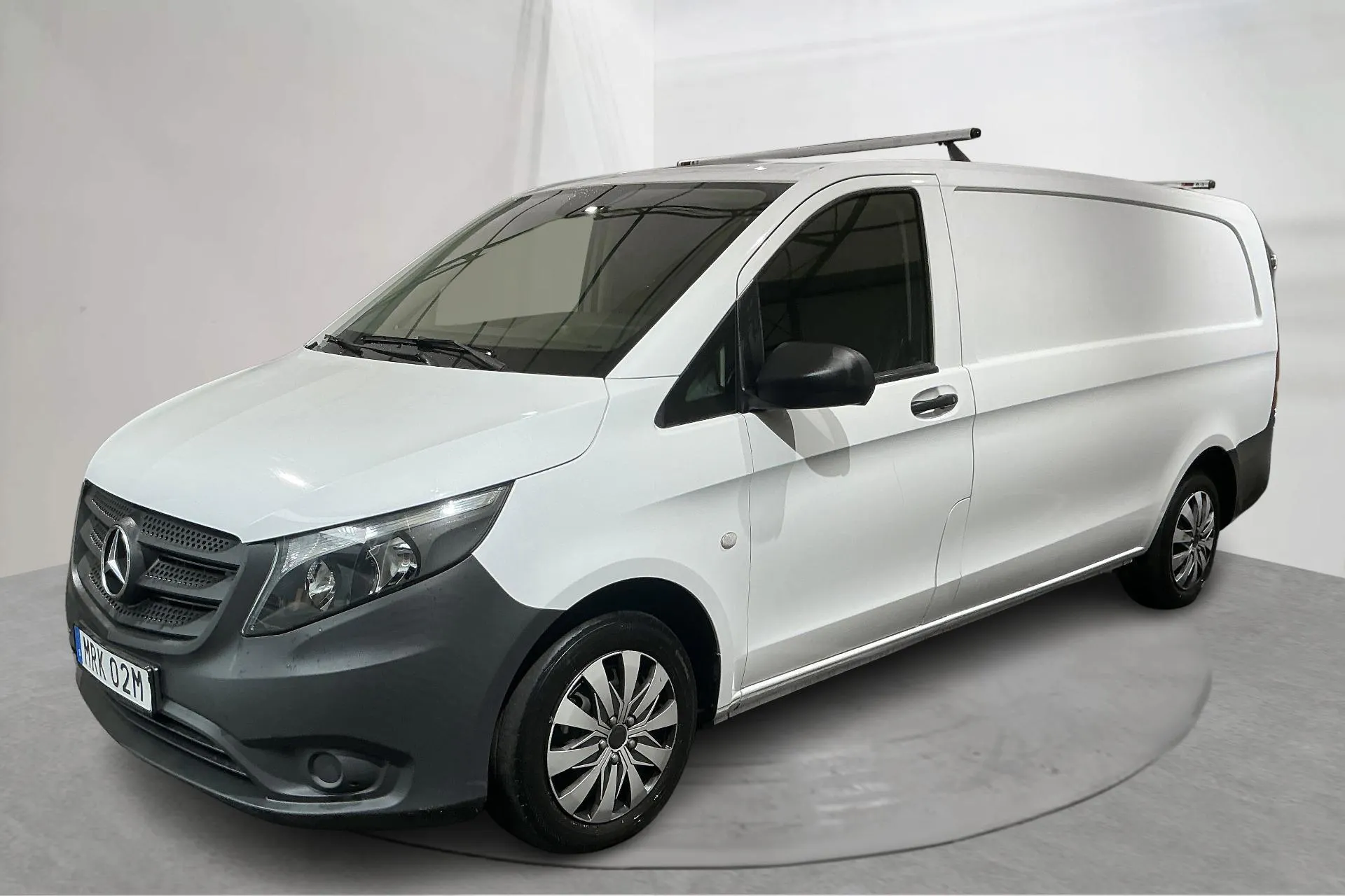 Presentationsfoto 1 av 15: Mercedes Vito 110 CDI W640 (102hk) - 10 026 mil - Manuell - vit - 2022