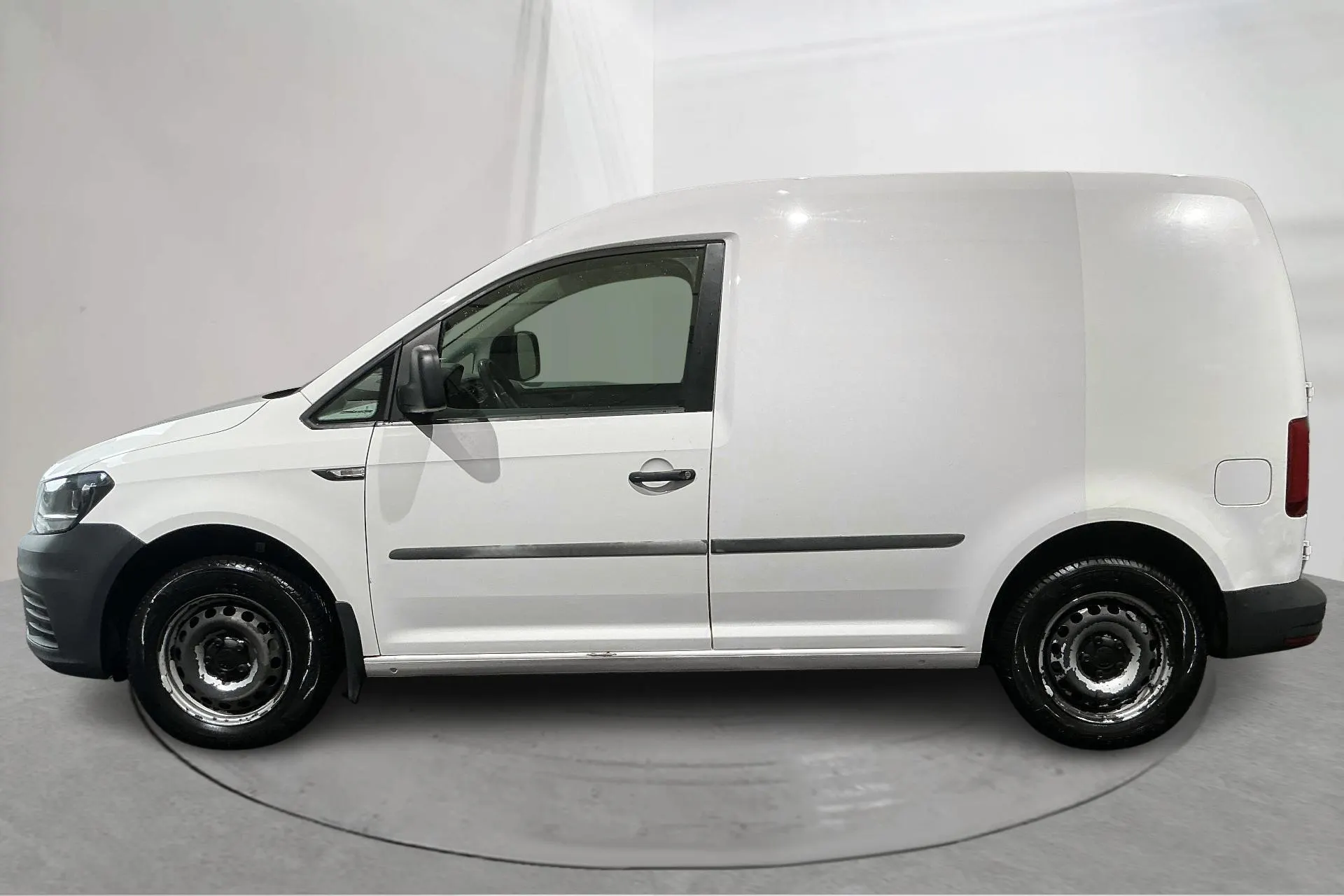 Presentationsfoto 2 av 14: VW Caddy 2.0 TDI Skåp (102hk) - 19 425 mil - Manuell - vit - 2017