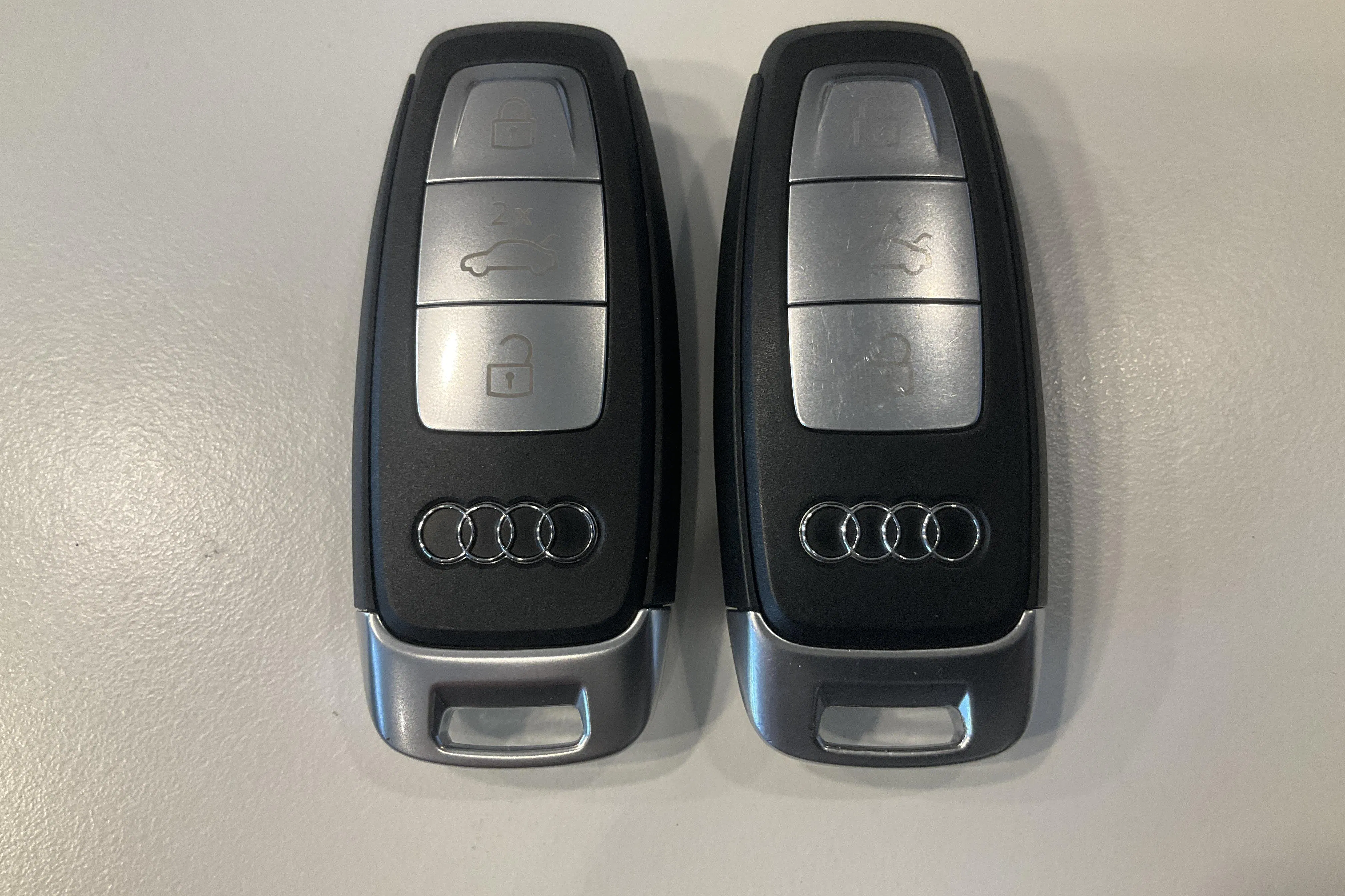 Presentationsfoto 22 av 22: Audi Q4 45 e-tron quattro 82kWh (286hk) - 4 260 mil - Automat - blå - 2024