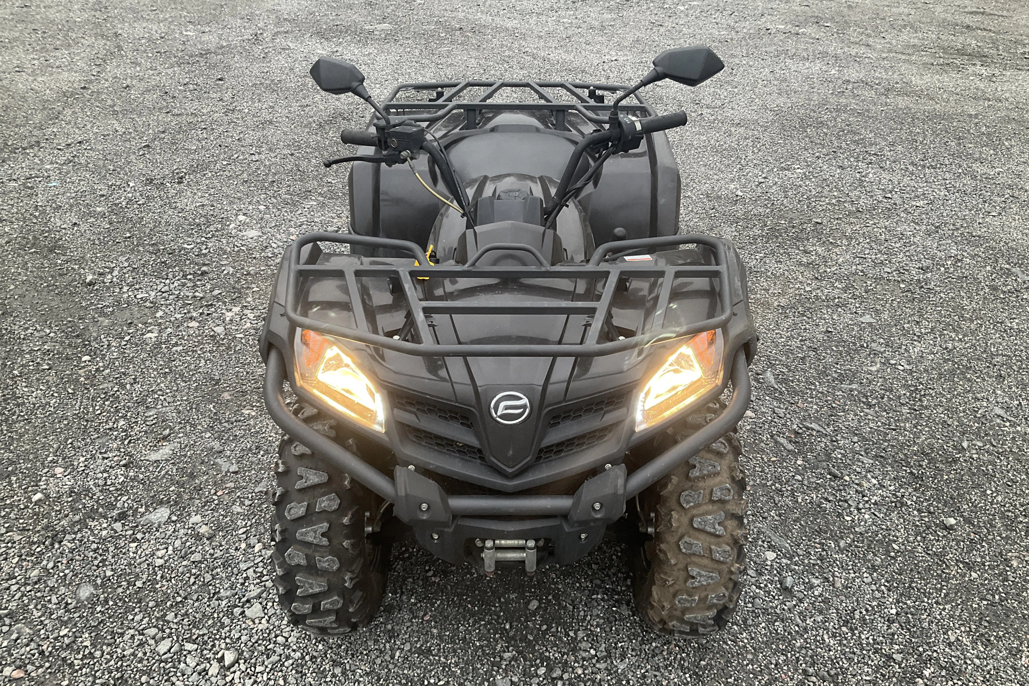 Presentation photo 2 of 18: CFMOTO CFORCE 450S ATV MC-registrerad - 2 820 km - Automatic - black - 2016