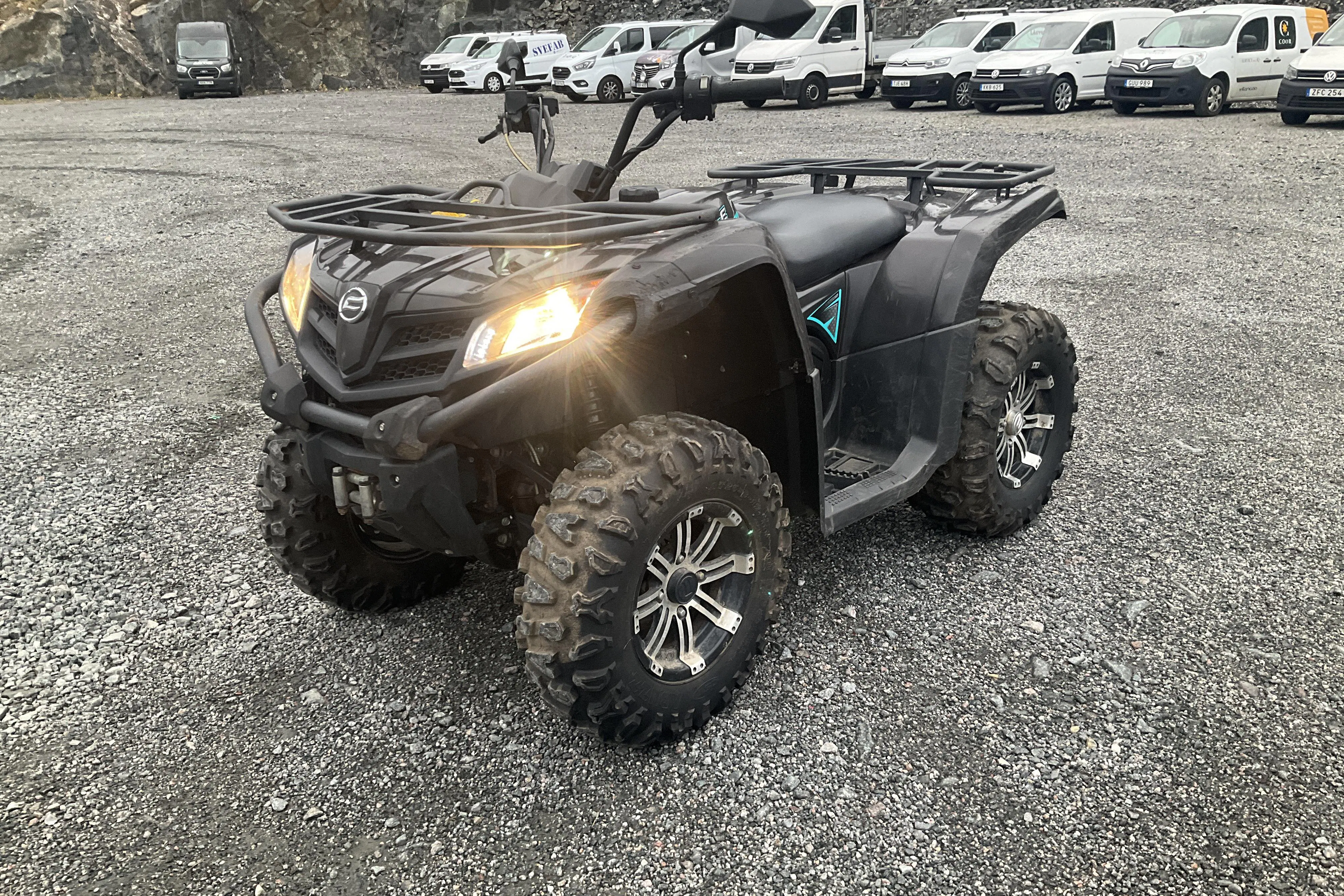 Presentation photo 1 of 18: CFMOTO CFORCE 450S ATV MC-registrerad - 2 820 km - Automatic - black - 2016