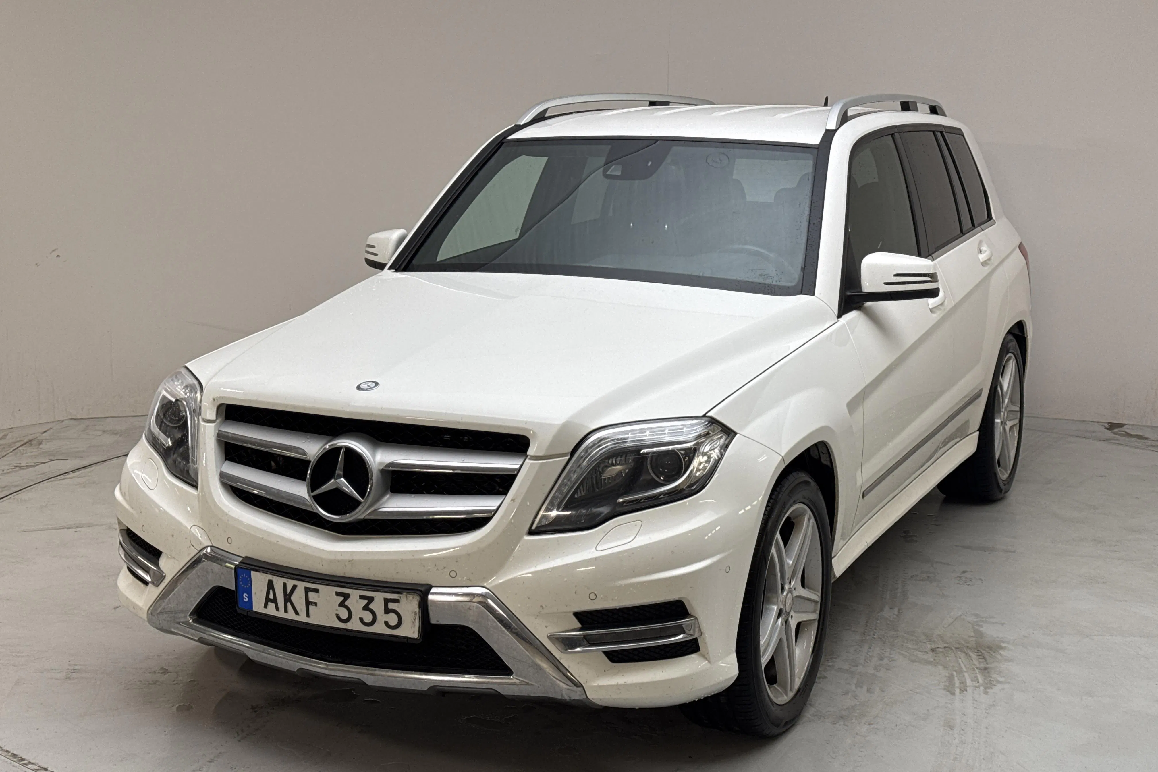 Presentation photo 1 of 13: Mercedes GLK 220 CDI 4MATIC X204 (170hk) - 220 490 km - Automatic - white - 2014