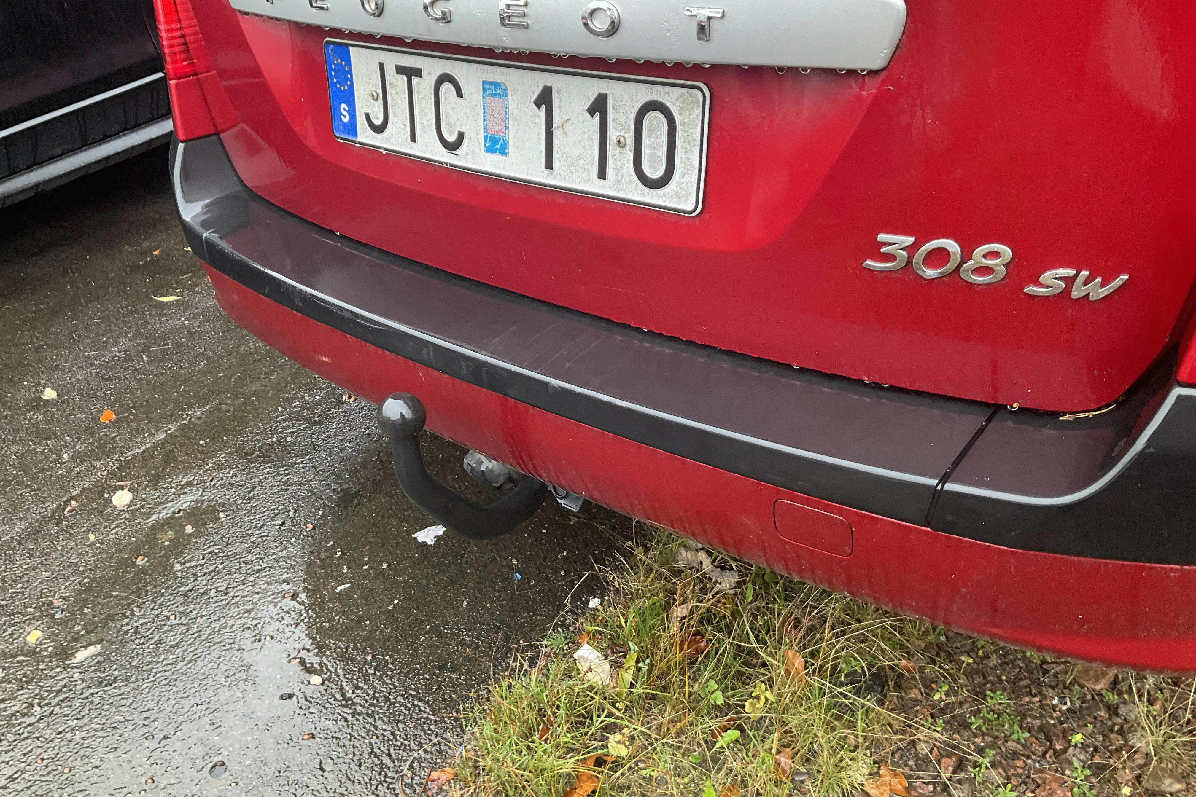 Presentationsfoto 11 av 11: Peugeot 308 SW 1.6 Turbo (150hk) - 0 mil - Manuell - röd - 2009