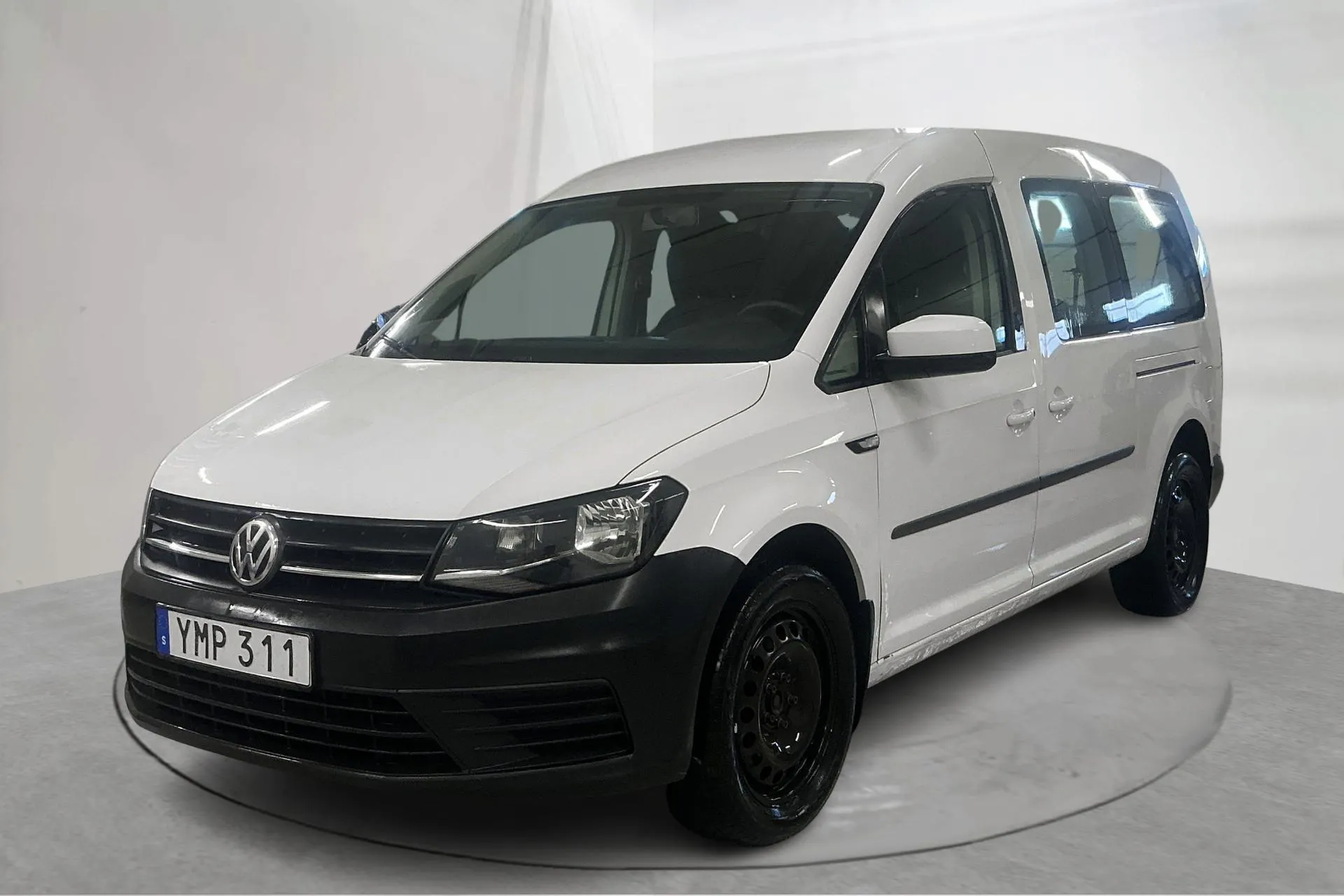 Presentationsfoto 1 av 14: VW Caddy Maxi Life 2.0 TDI (102hk) - 15 620 mil - Manuell - vit - 2017