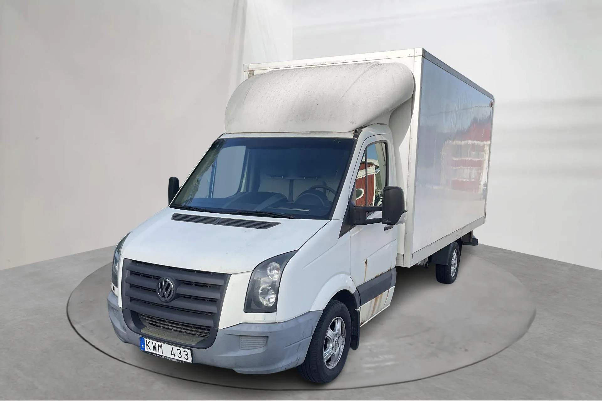 Presentationsfoto 1 av 9: VW Crafter 35 2.5 TDI Volymskåp (163hk) - 17 276 mil - Manuell - vit - 2010