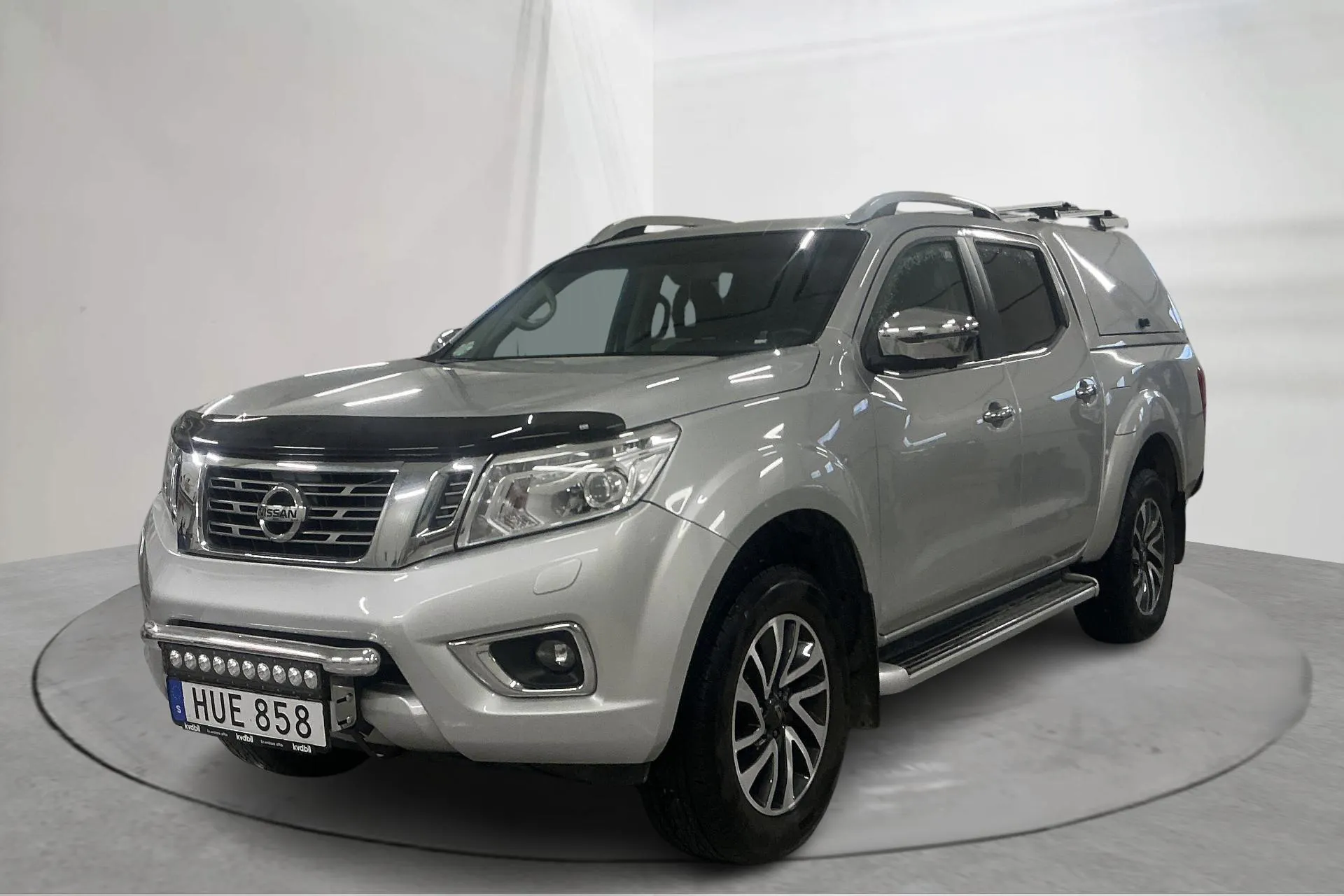 Presentation photo 1 of 25: Nissan Navara 2.3 dCi 4x4 (190hk) - 49 850 km - Automatic - silver - 2017