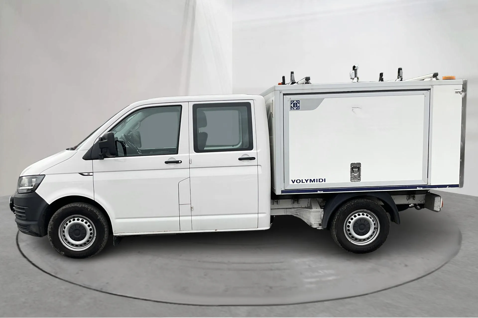Presentationsfoto 2 av 12: VW Transporter T6 2.0 TDI BMT 4MOTION (150hk) - 18 955 mil - Manuell - vit - 2017