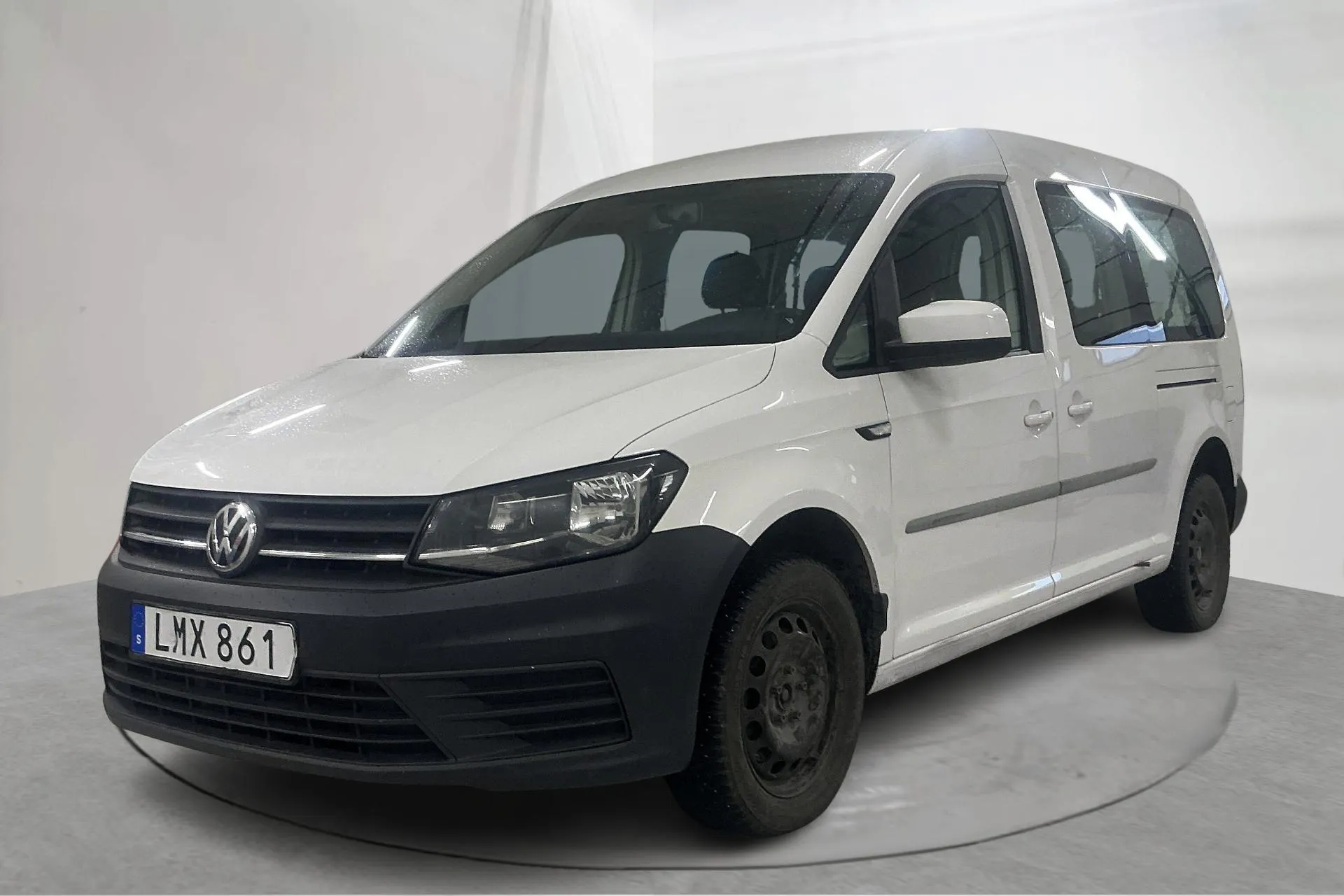 Presentationsfoto 1 av 18: VW Caddy Maxi Life 2.0 TDI (102hk) - 12 545 mil - Manuell - vit - 2018