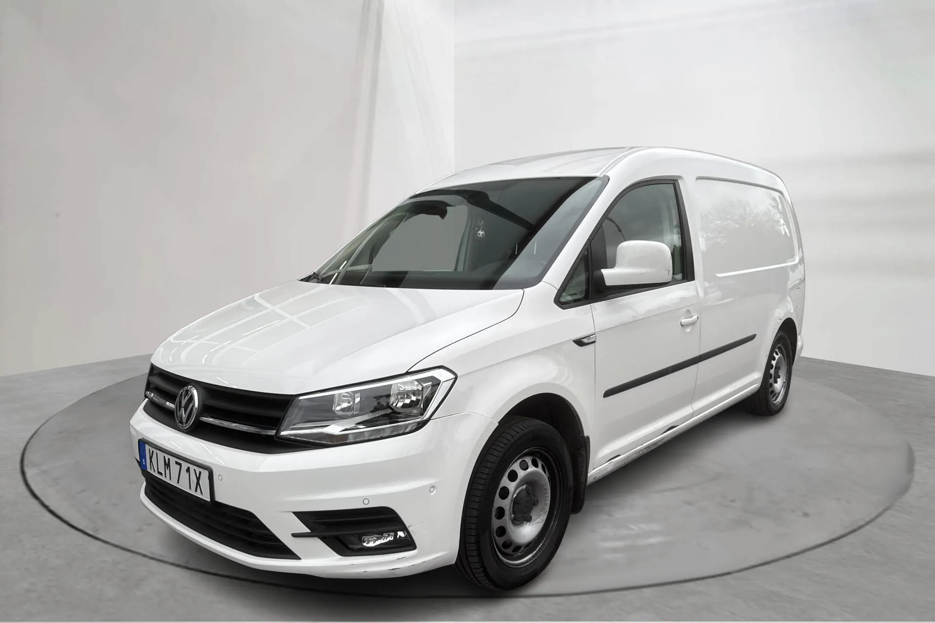 Presentationsfoto 1 av 15: VW Caddy Maxi  Life 1.4 TSI (130hk) - 5 167 mil - Automat - vit - 2020