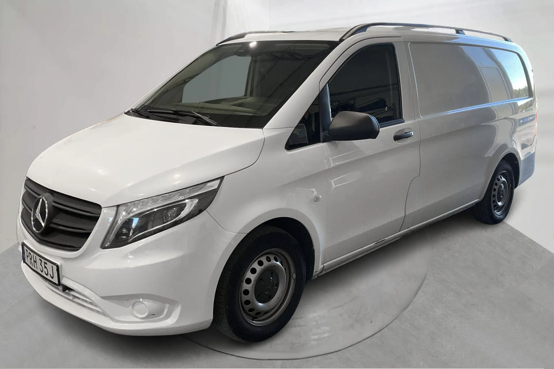Presentationsfoto 1 av 24: Mercedes Vito 116 CDI W640 (163hk) - 23 767 mil - Automat - vit - 2021