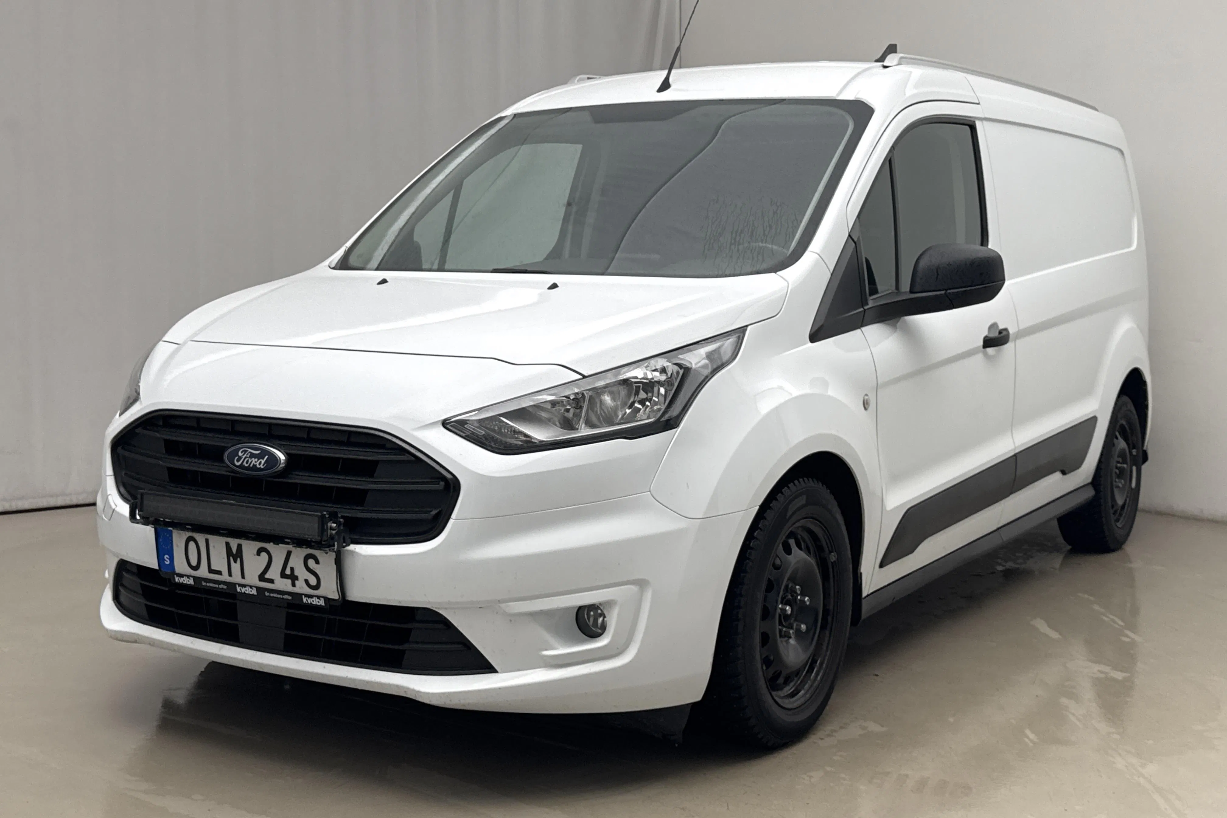 Presentationsfoto 1 av 18: Ford Transit Connect 1.5 EcoBlue (100hk) - 16 283 mil - Automat - vit - 2020