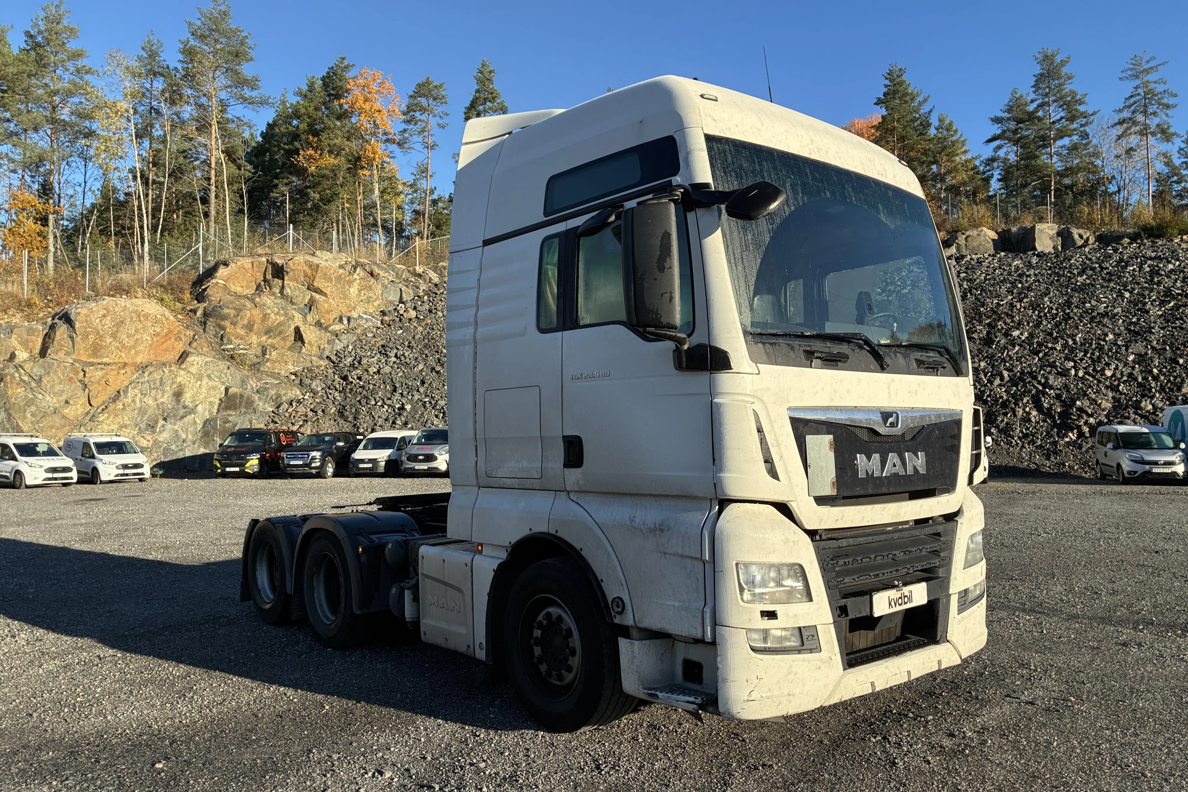 Presentation photo 2 of 120: MAN TGX 28.500 6X2-2 BLS MAN TGX 28.500 - 898 444 km - Automatic - white - 2018
