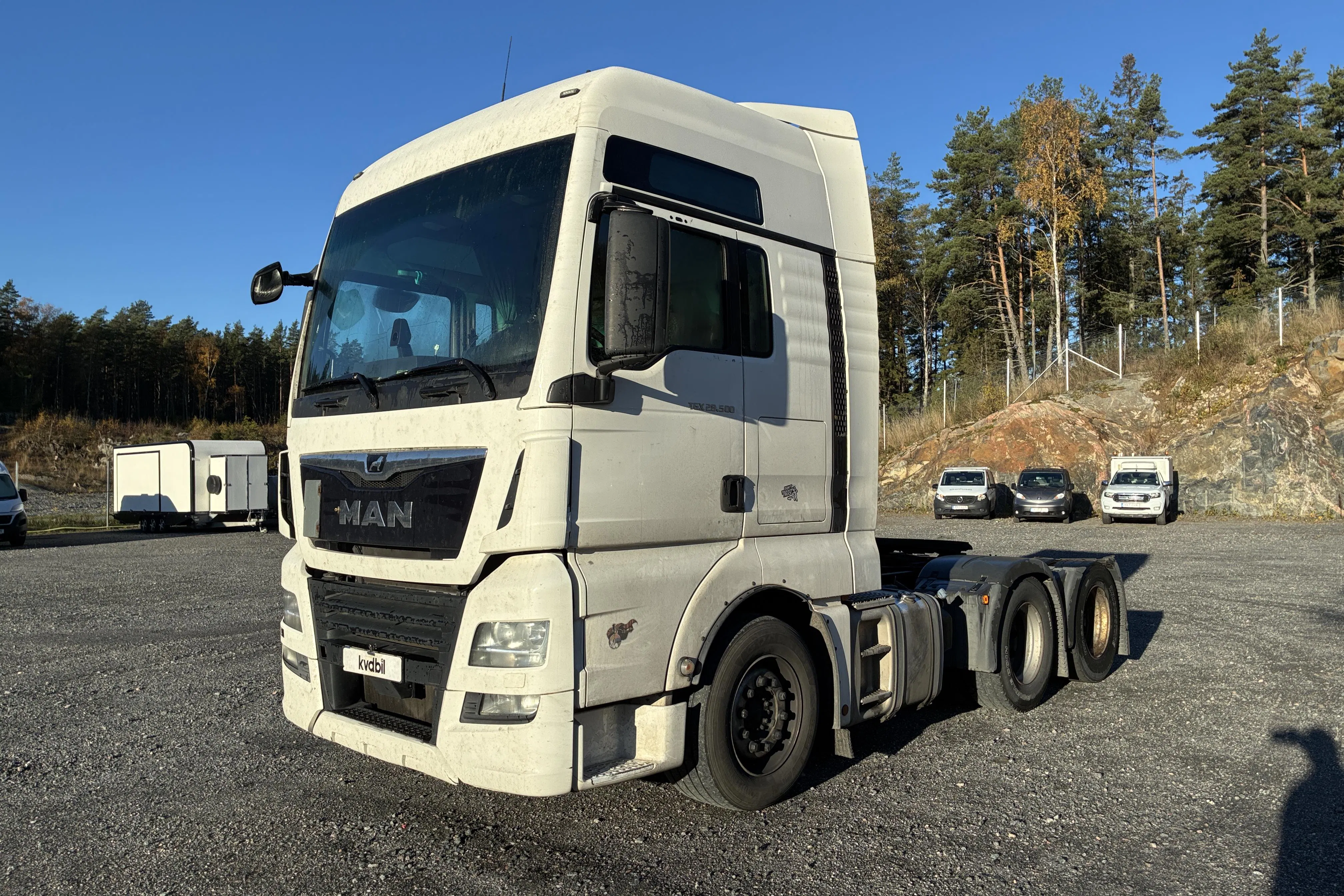 Presentation photo 1 of 120: MAN TGX 28.500 6X2-2 BLS MAN TGX 28.500 - 898 444 km - Automatic - white - 2018