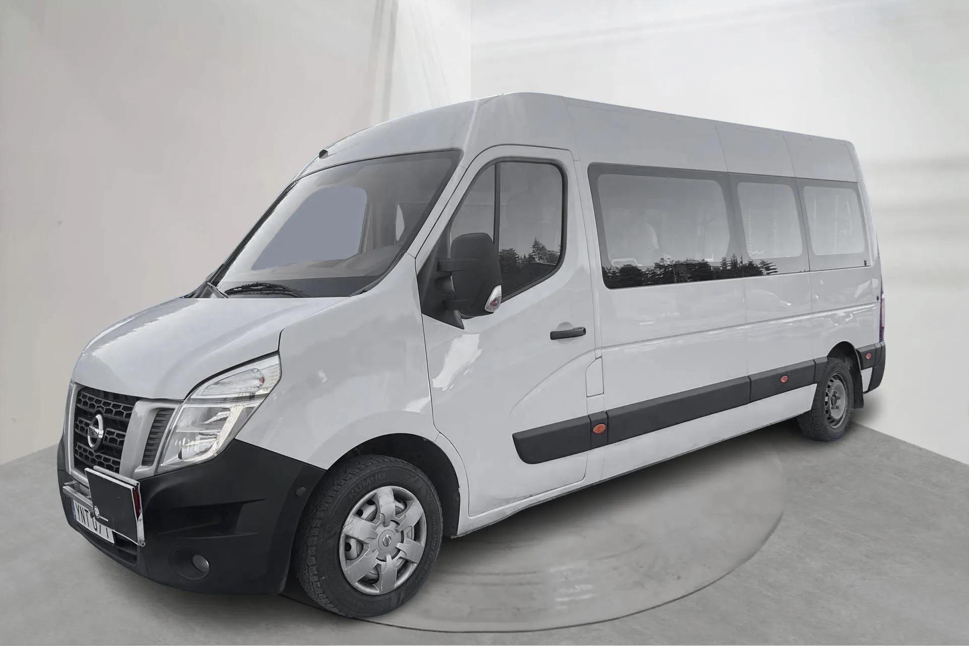 Presentation photo 1 of 19: Nissan NV400 2.3 dCi Skåp (145hk) - 300 680 km - Manual - white - 2017