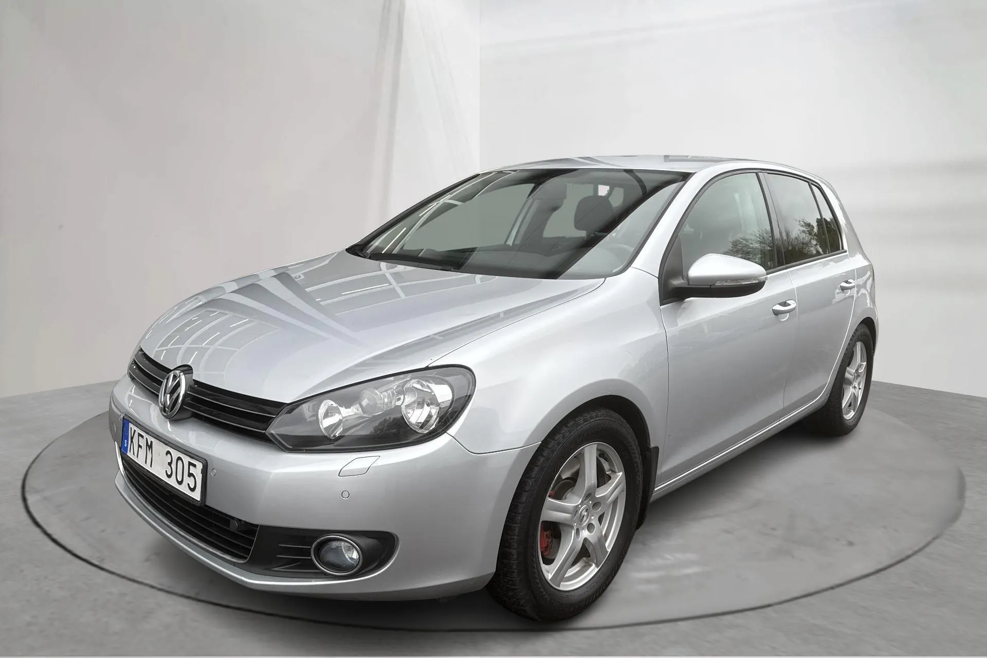 Presentationsfoto 1 av 13: VW Golf VI GT 1.4 TSI 5dr (160hk) - 9 580 mil - Manuell - silver - 2010