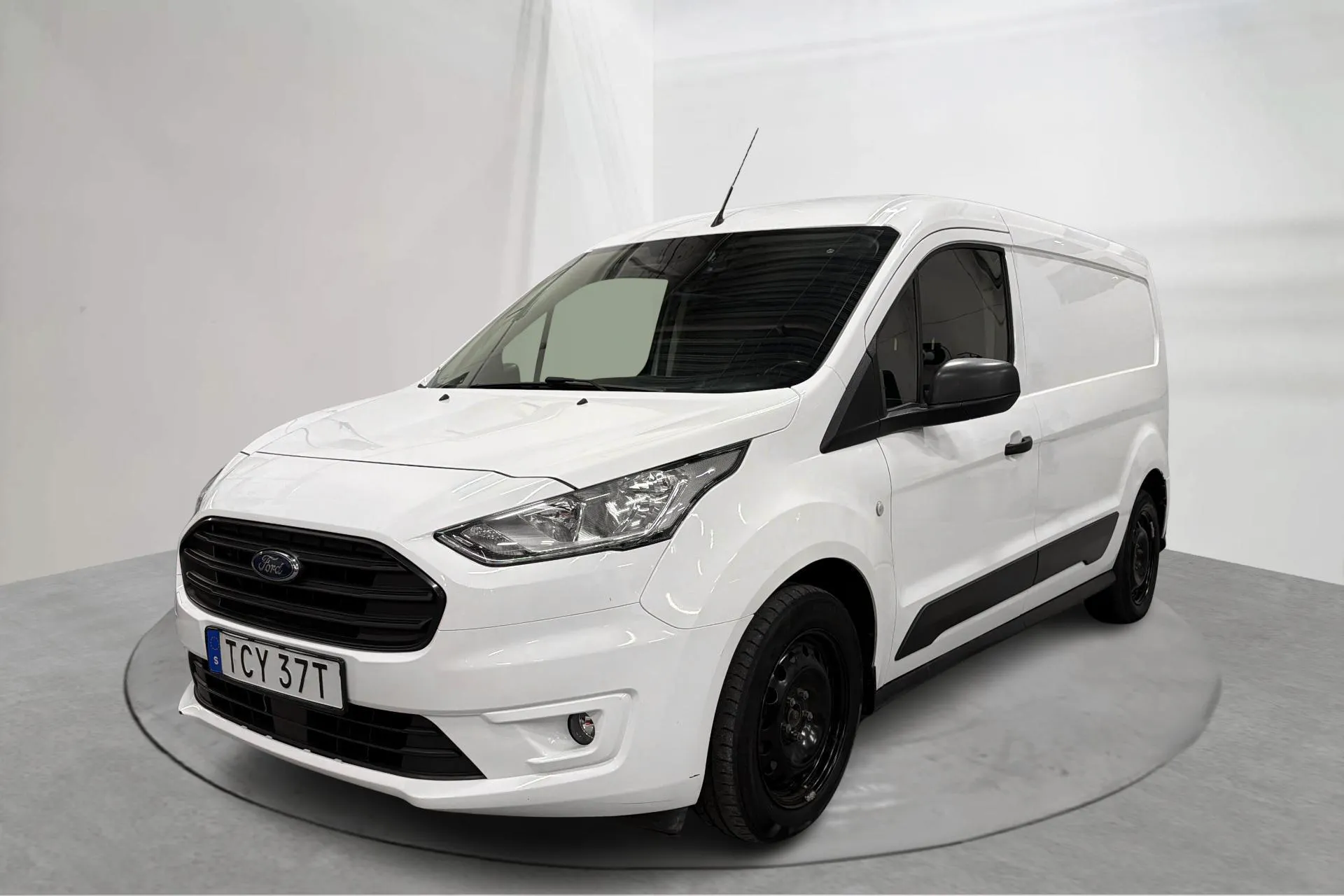 Presentationsfoto 1 av 14: Ford Transit Connect 1.5 EcoBlue (100hk) - 6 663 mil - Manuell - vit - 2020