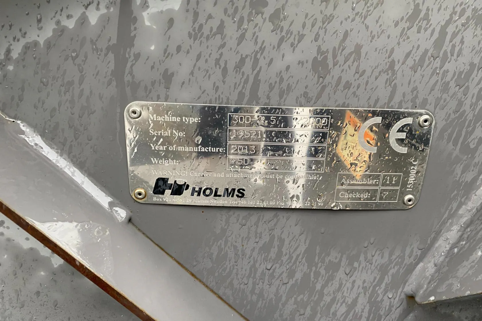 Presentation photo 6 of 6: Holms Industri Sandupptagare - 0 km