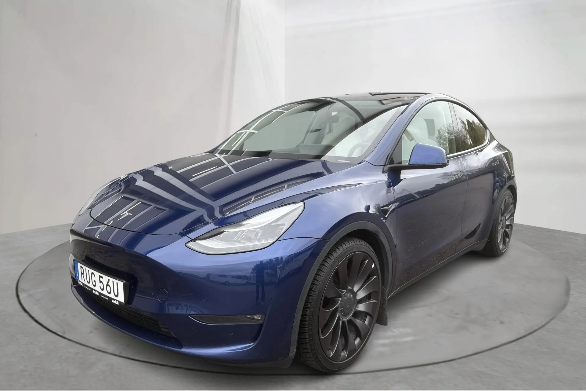 Presentation photo 1 of 20: Tesla Model Y Performance Dual Motor AWD - 63 670 km - Automatic - blue - 2024